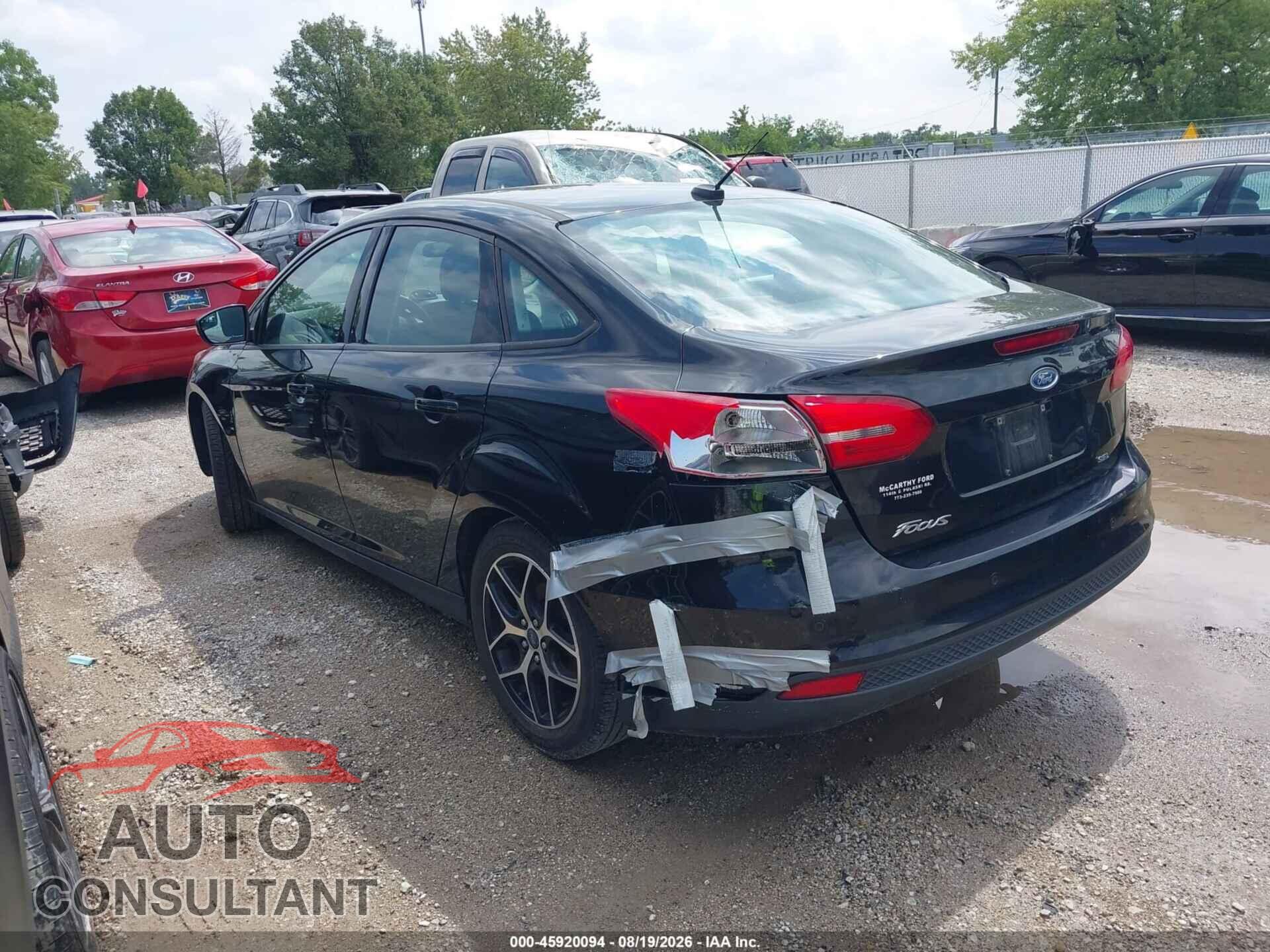 FORD FOCUS 2017 - 1FADP3H25HL317714