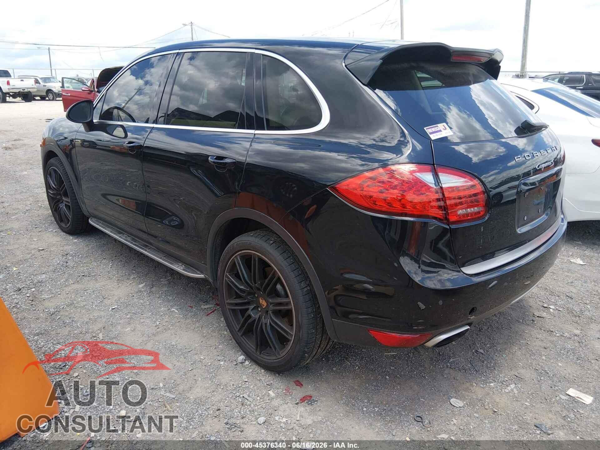PORSCHE CAYENNE 2012 - WP1AB2A28CLA40337
