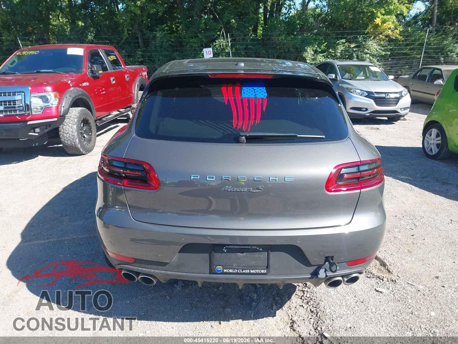 PORSCHE MACAN 2016 - WP1AB2A50GLB56115