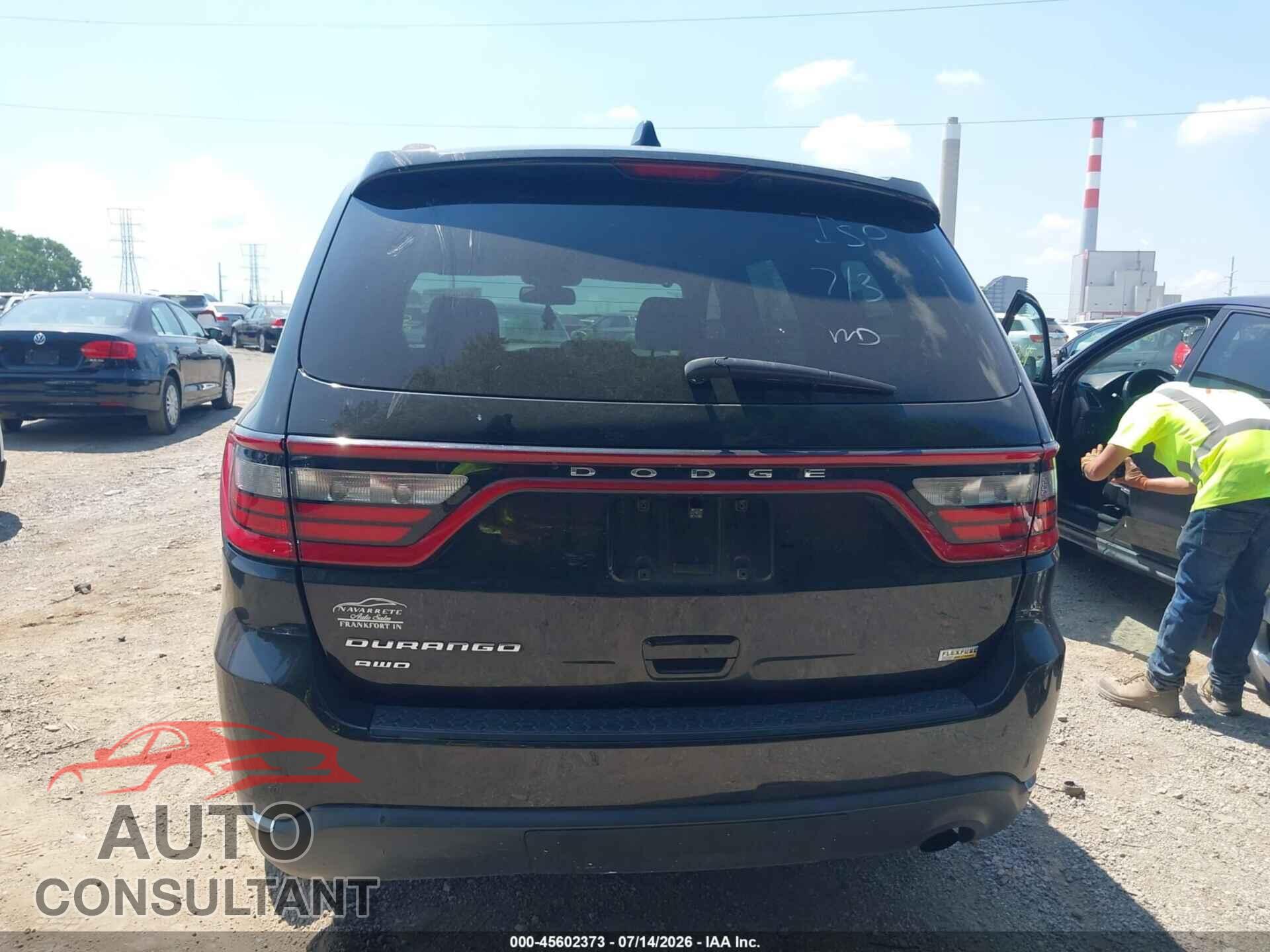 DODGE DURANGO 2015 - 1C4RDJAG3FC245511