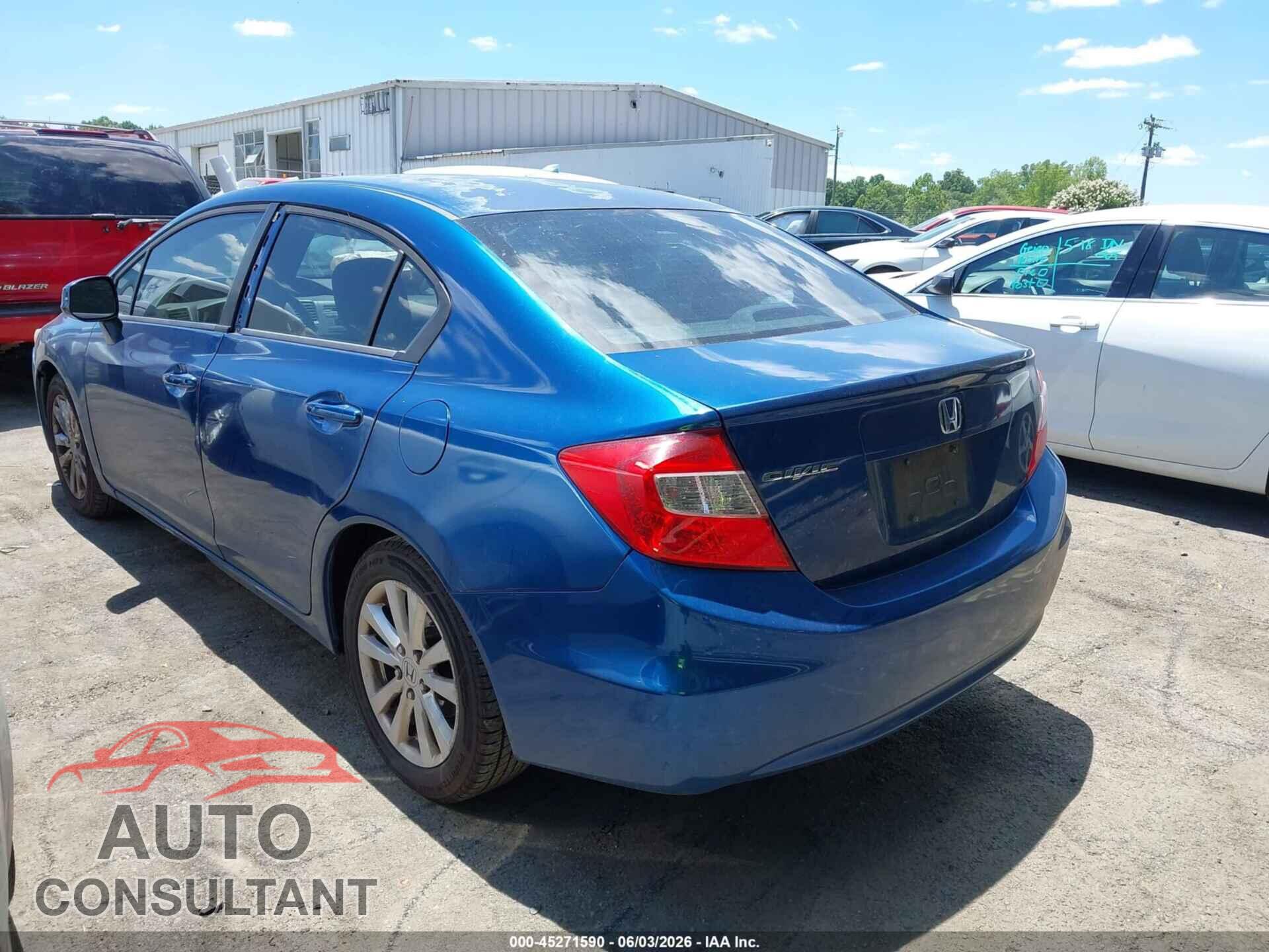HONDA CIVIC 2012 - 2HGFB2F80CH502232