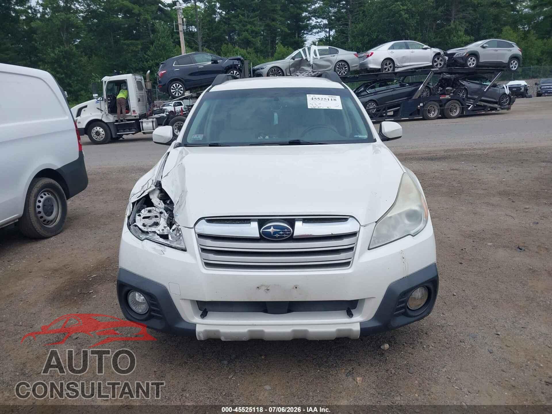 SUBARU OUTBACK 2014 - 4S4BRBKC9E3320906