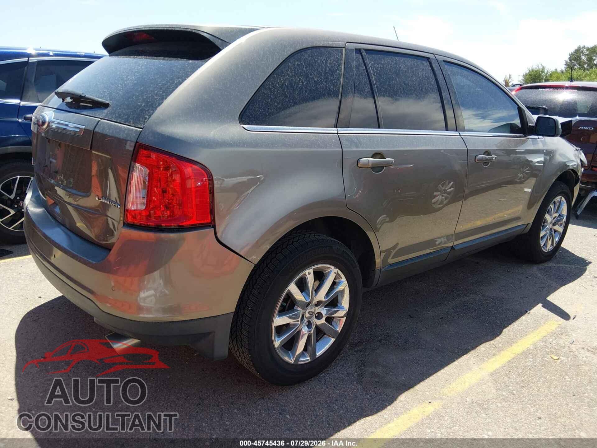 FORD EDGE 2013 - 2FMDK3KC2DBE38202