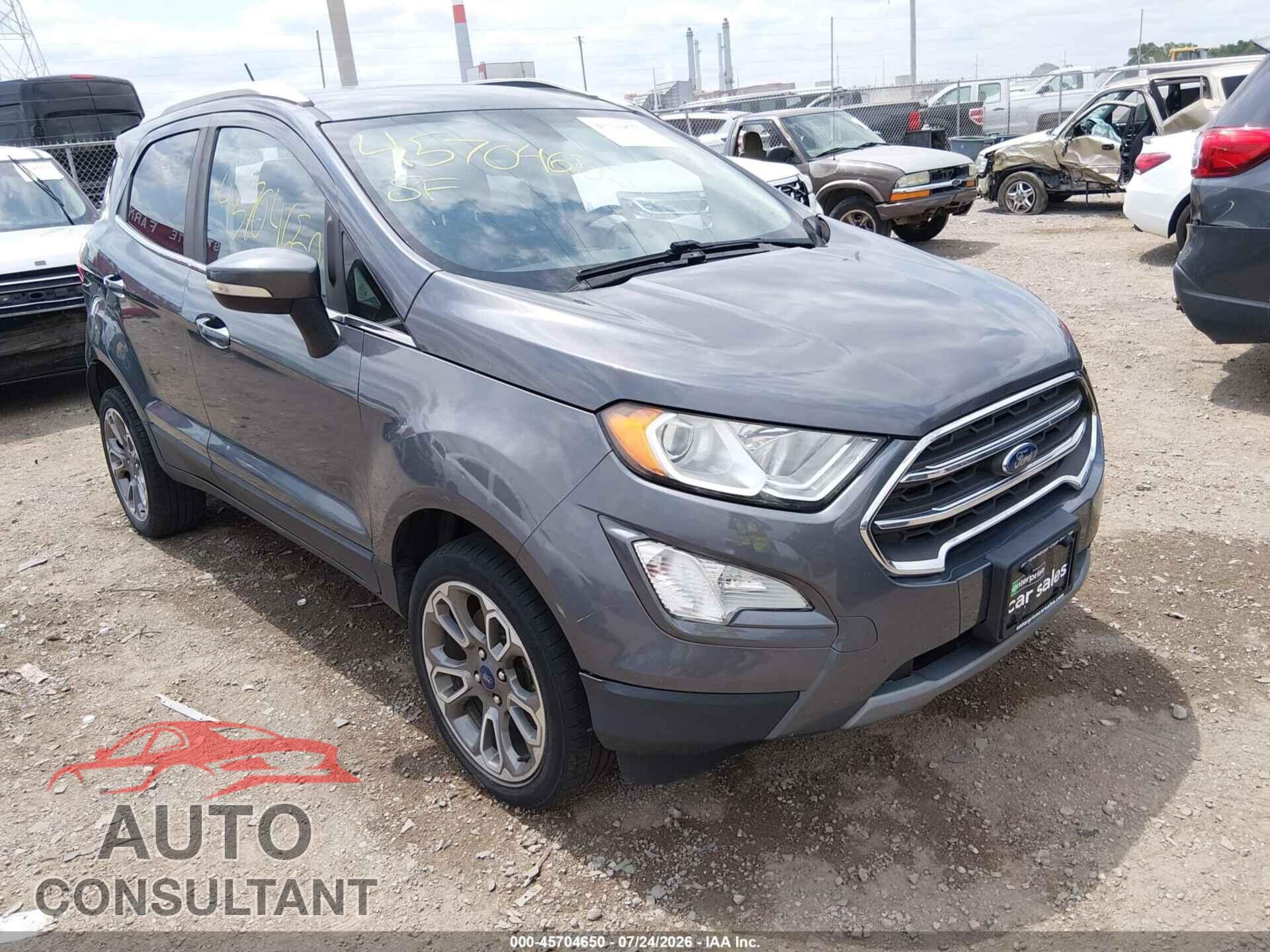 FORD ECOSPORT 2020 - MAJ6S3KL4LC343965
