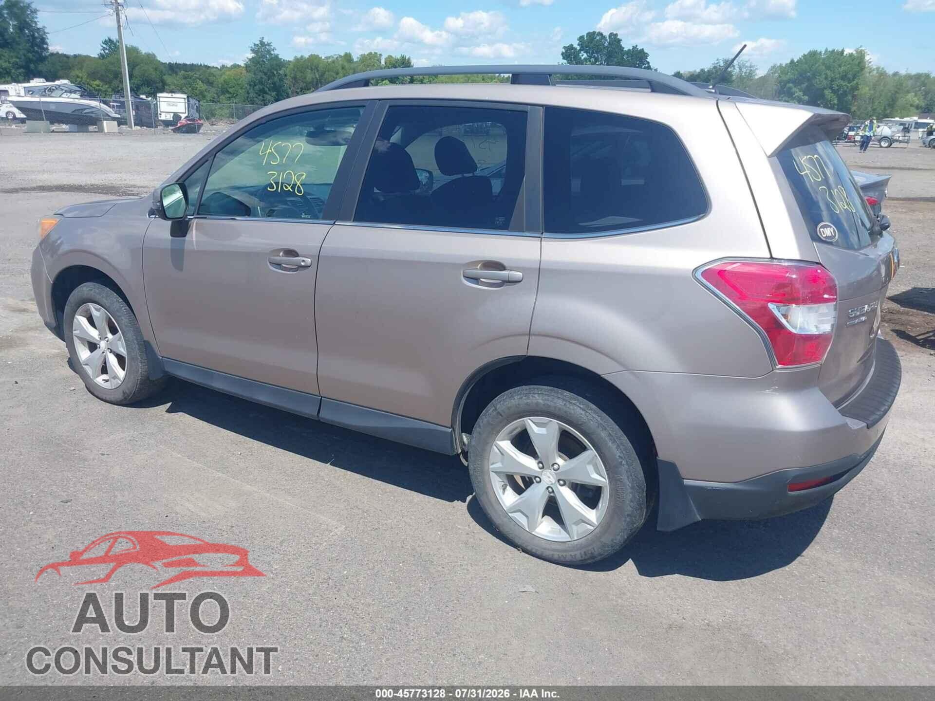 SUBARU FORESTER 2014 - JF2SJAMC6EH513845