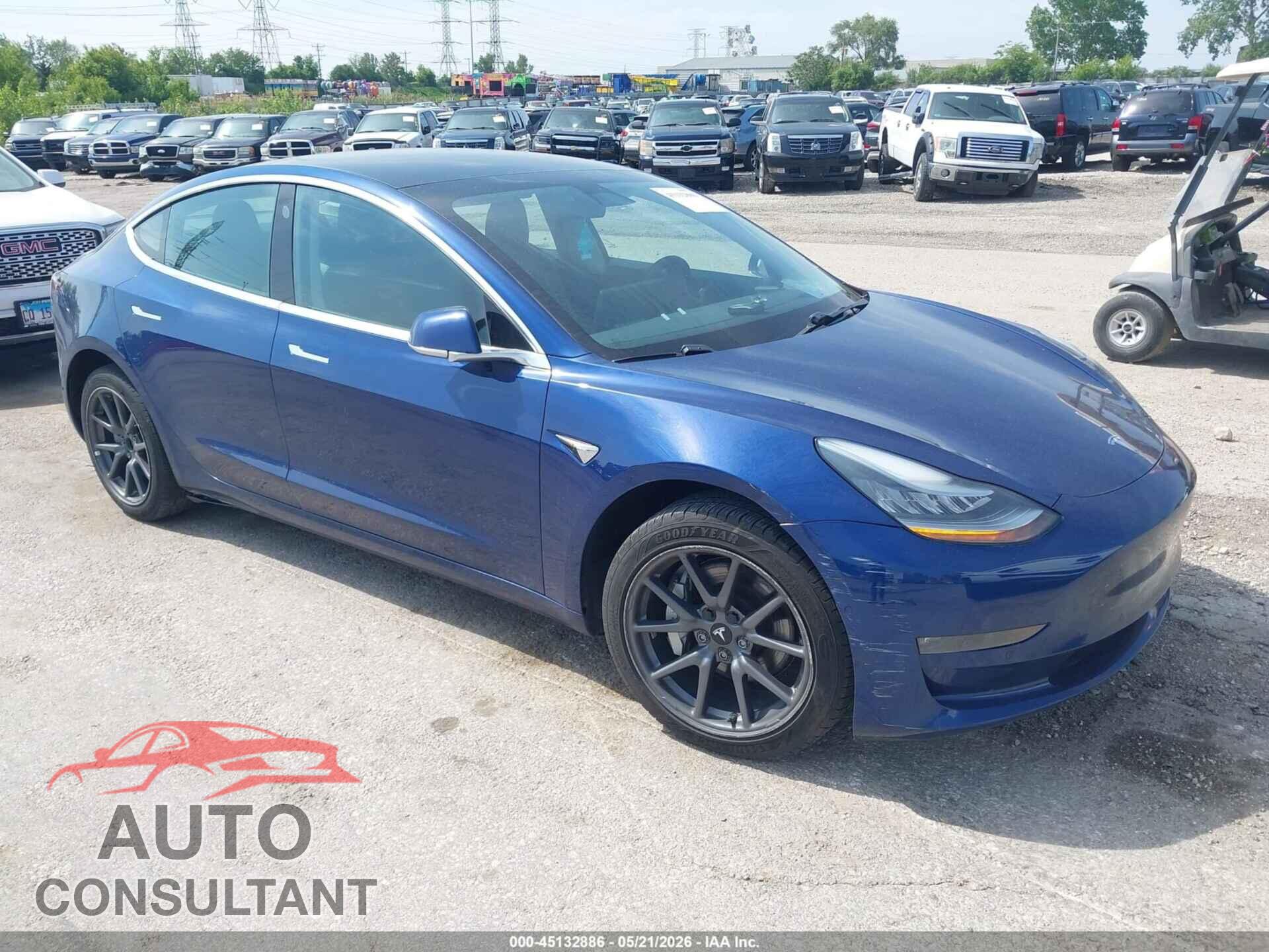 TESLA MODEL 3 2019 - 5YJ3E1EB9KF452712