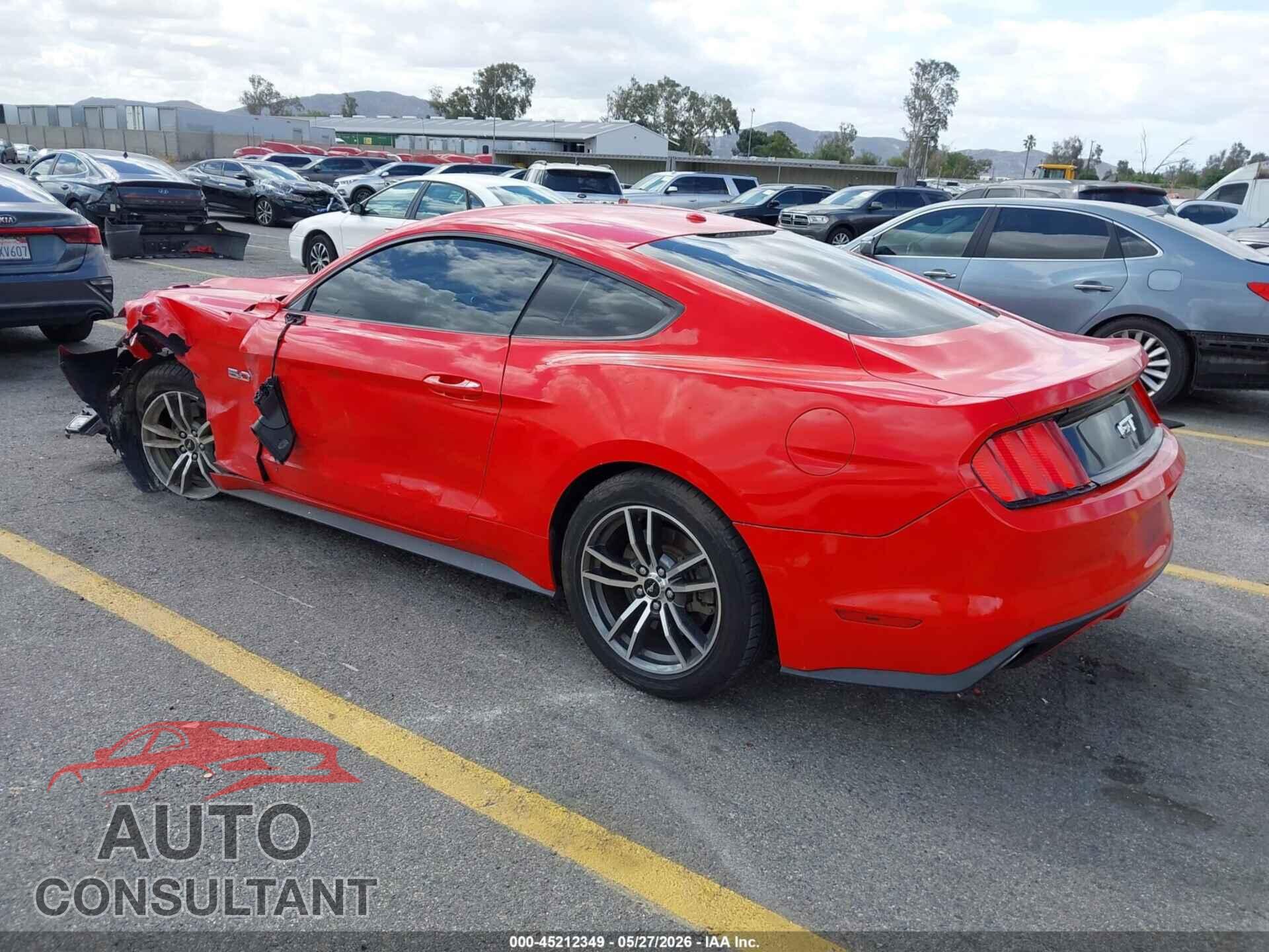 FORD MUSTANG 2015 - 1FA6P8CF0F5314494