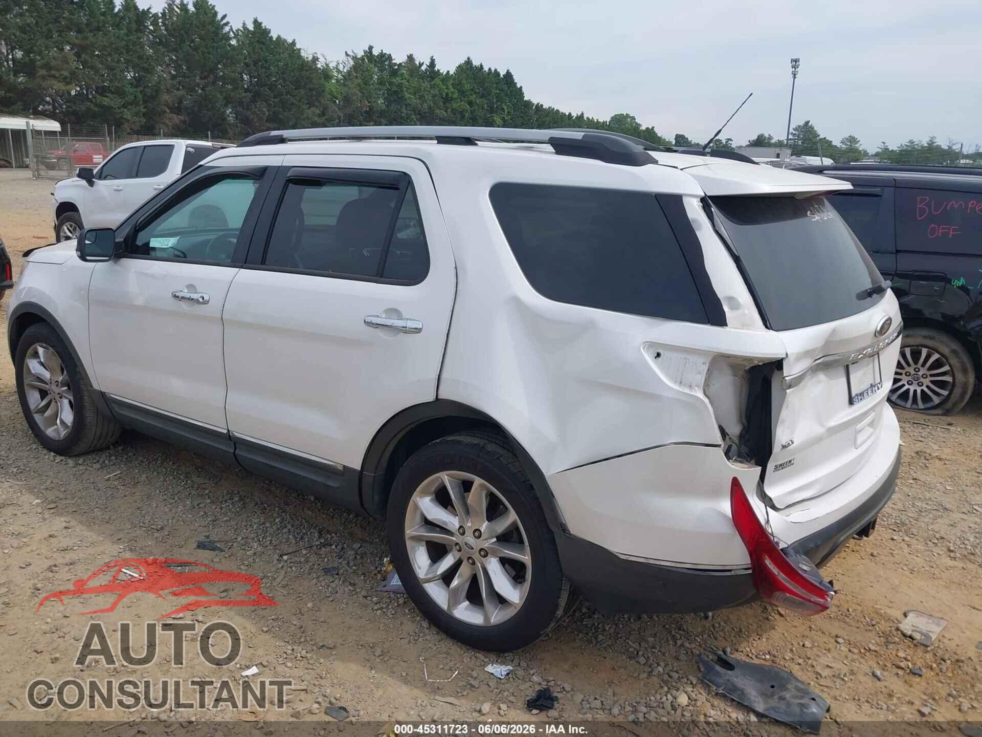 FORD EXPLORER 2014 - 1FM5K7D86EGB88512