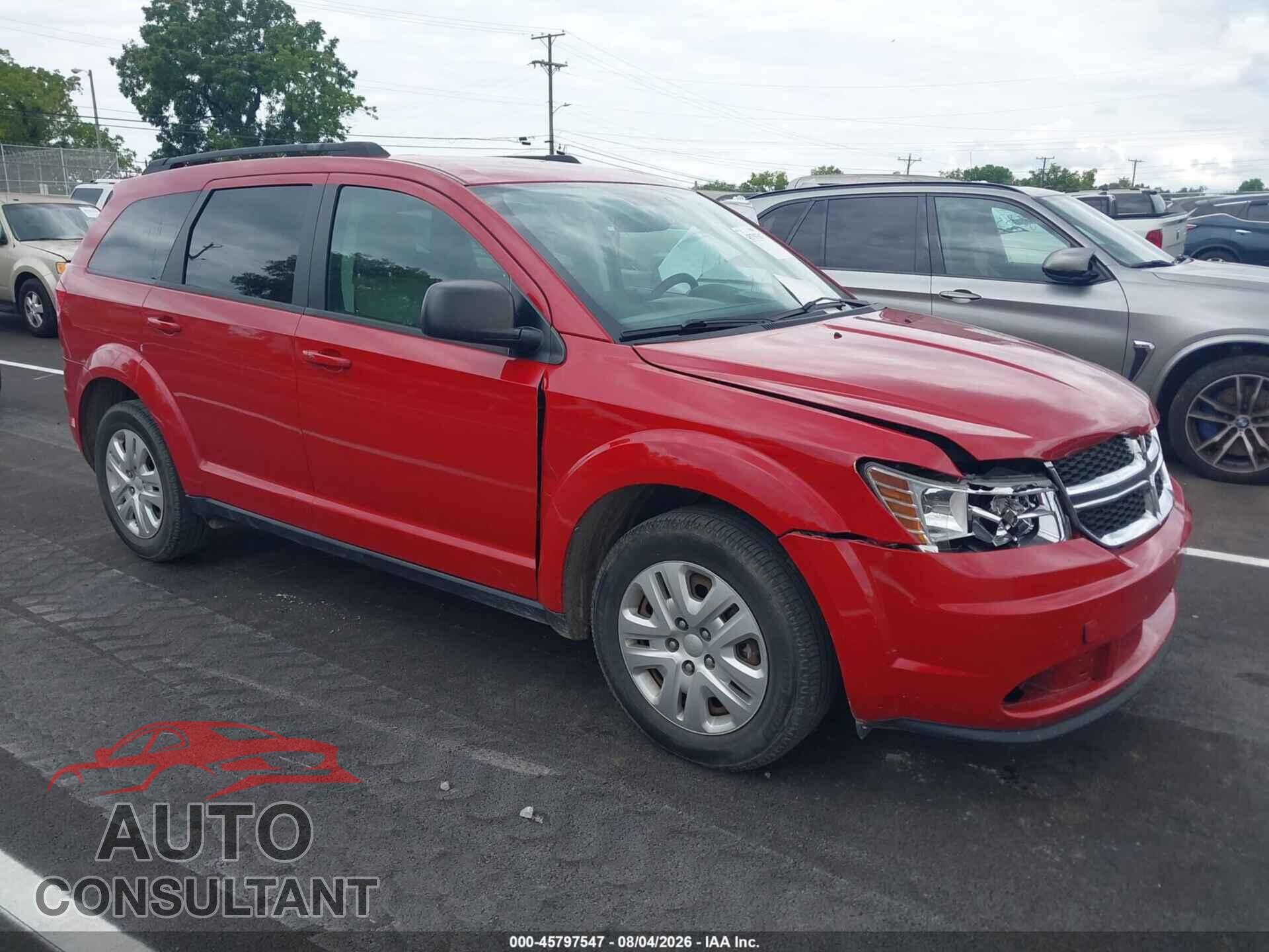 DODGE JOURNEY 2017 - 3C4PDCABXHT633415