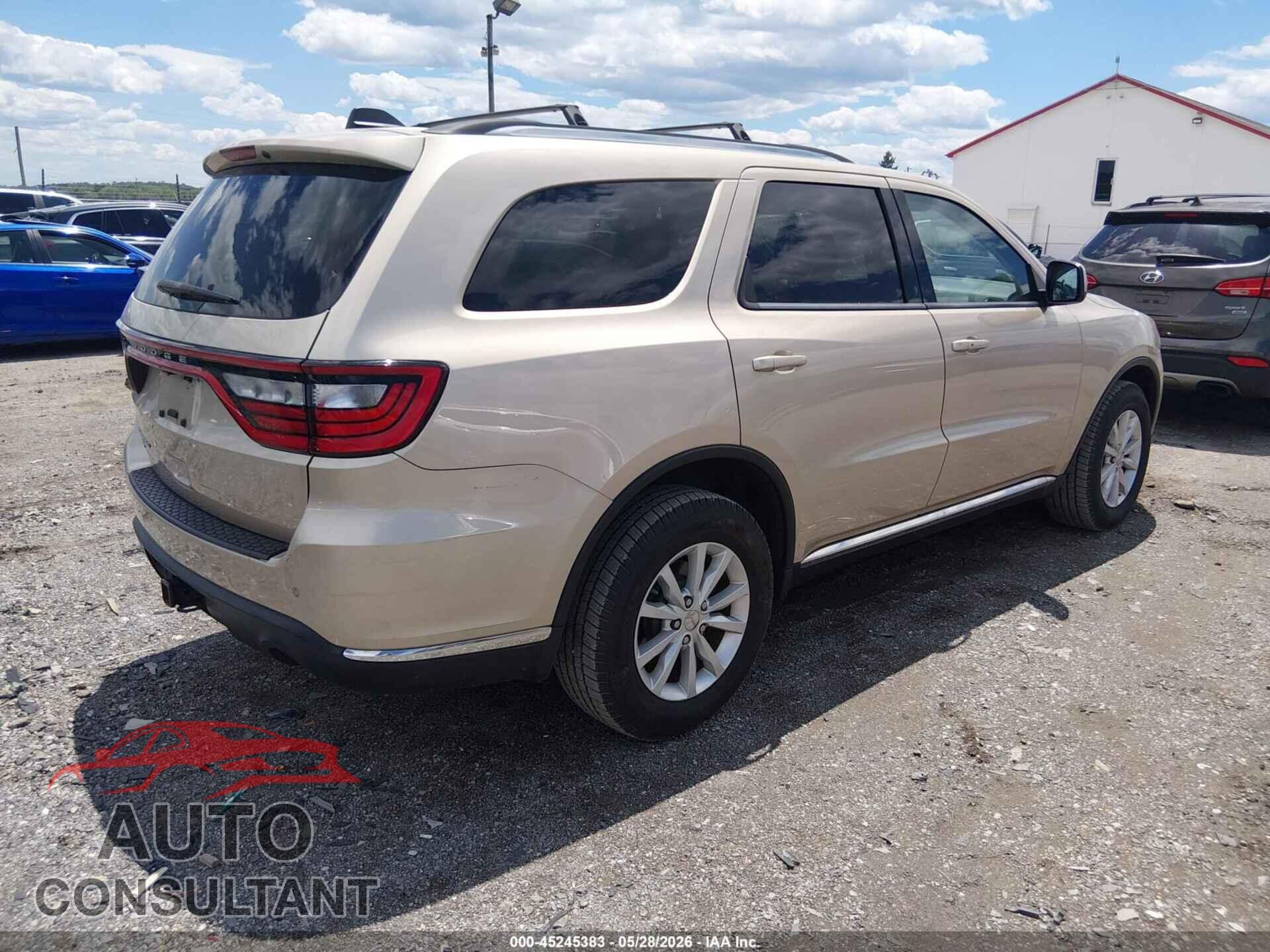 DODGE DURANGO 2014 - 1C4RDJAG5EC295972