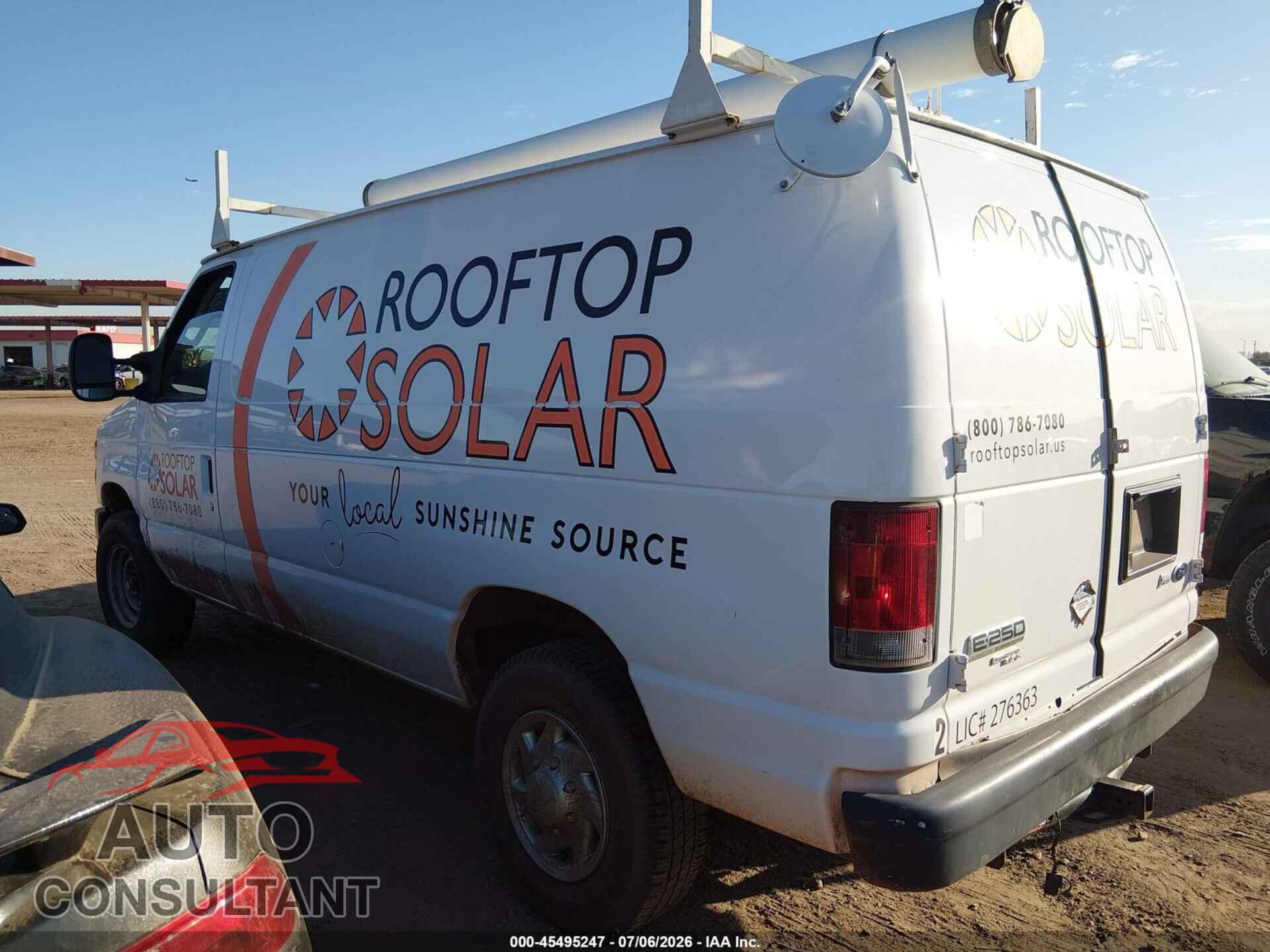FORD E-250 2012 - 1FTNE2EW4CDB17335