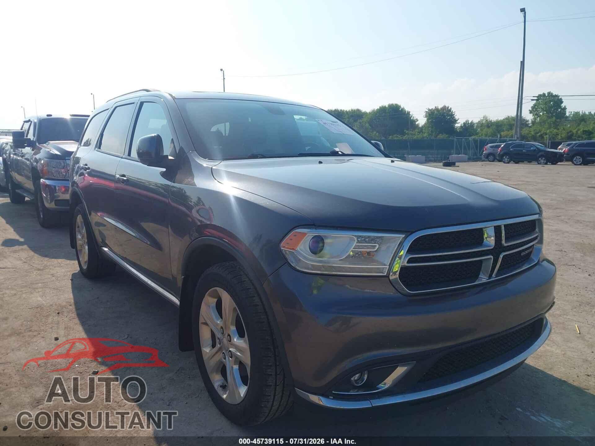 DODGE DURANGO 2015 - 1C4RDJDG8FC194812