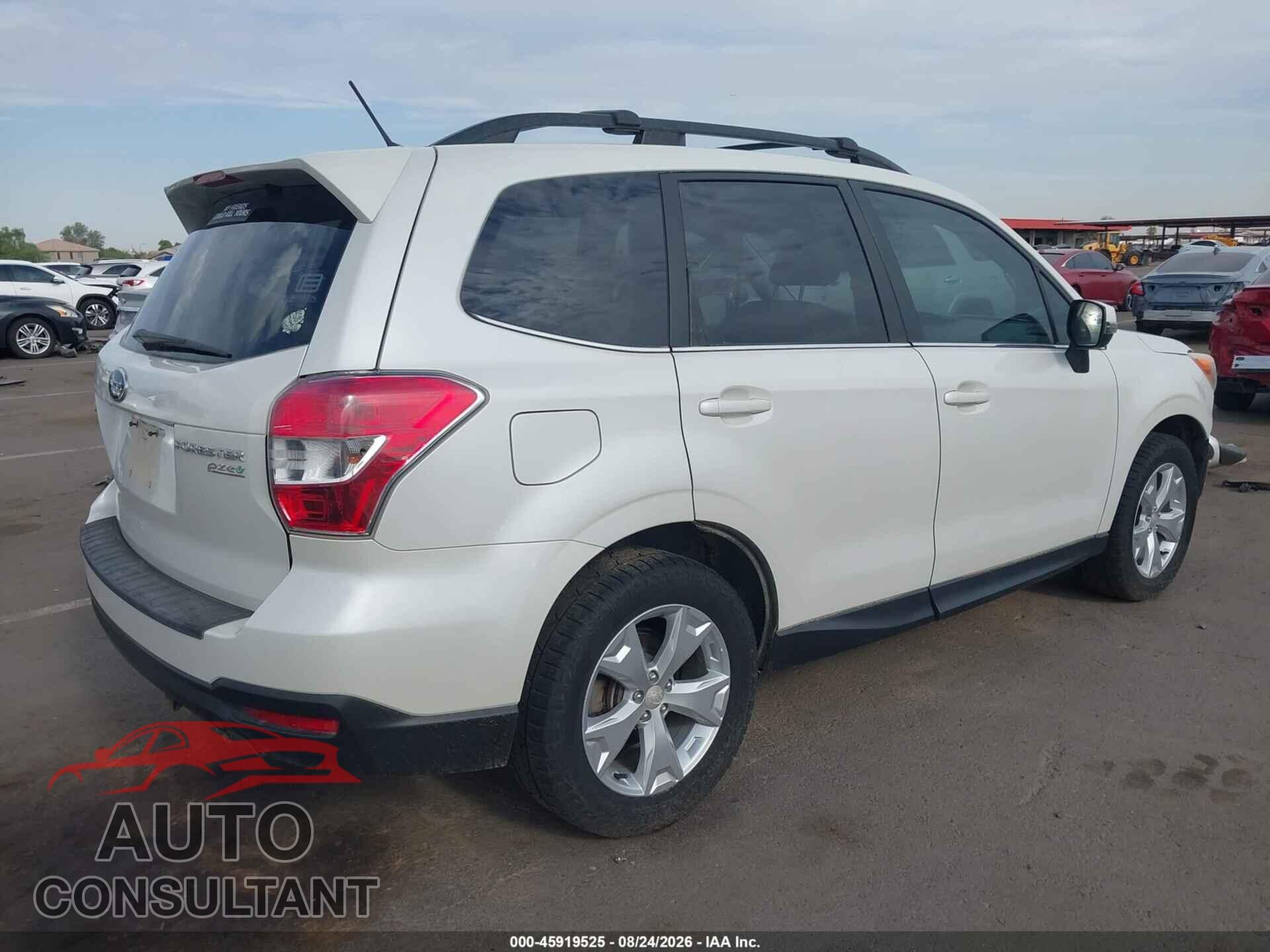 SUBARU FORESTER 2014 - JF2SJAPC7EH504292