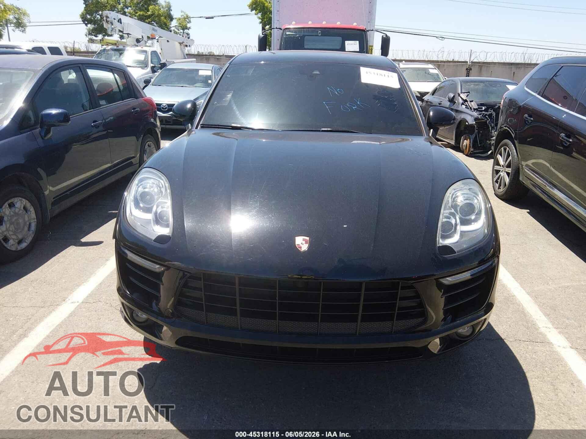 PORSCHE MACAN 2018 - WP1AA2A52JLB21098