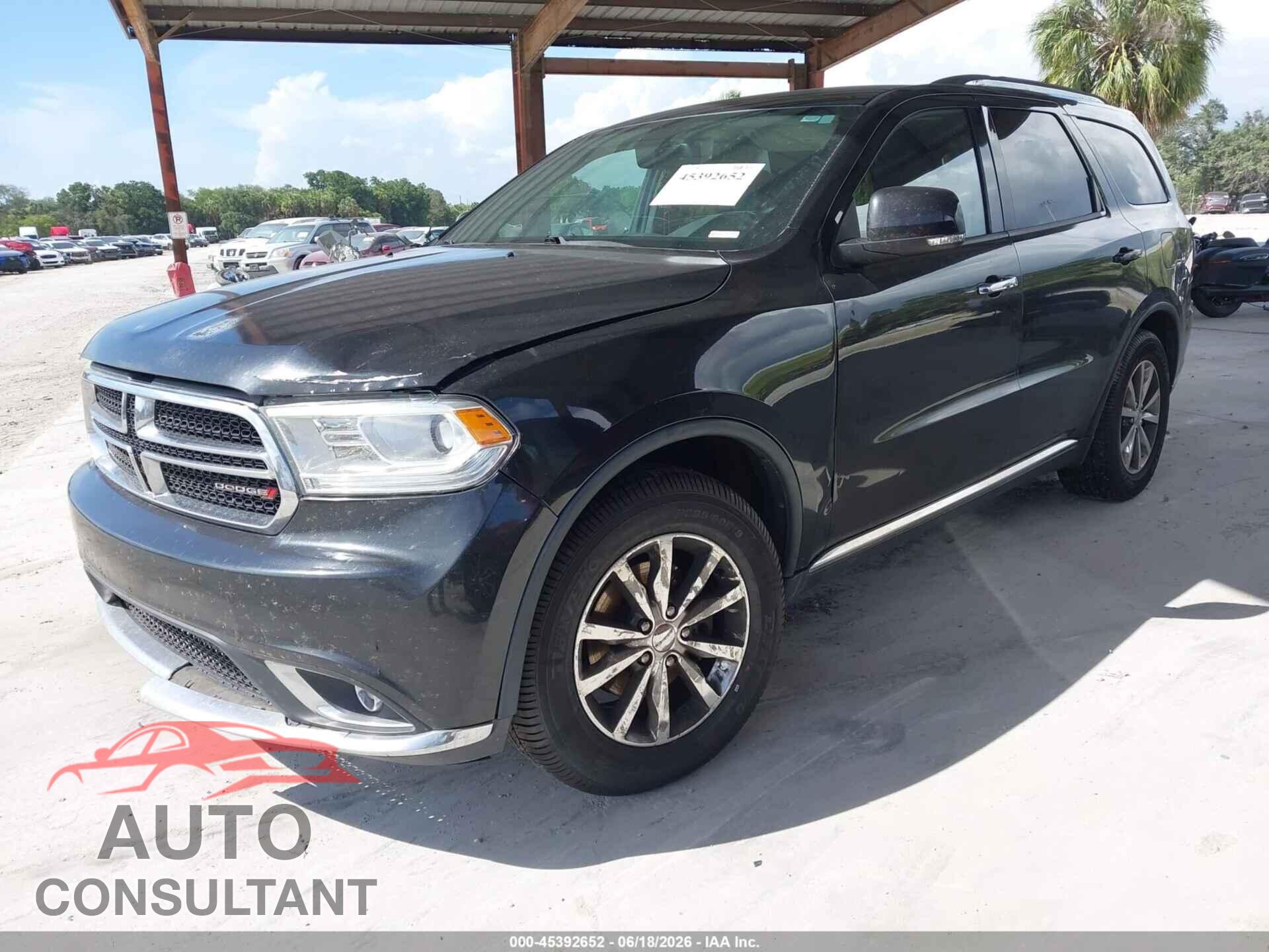 DODGE DURANGO 2014 - 1C4RDHDG9EC979511