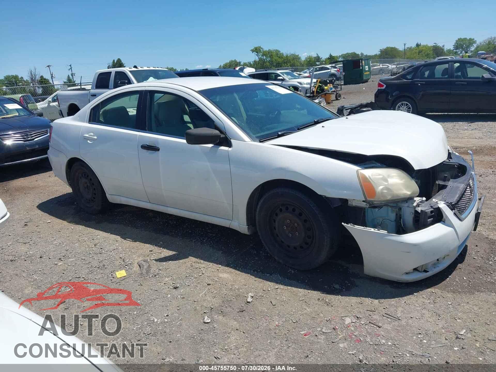 MITSUBISHI GALANT 2012 - 4A32B3FF6CE014294