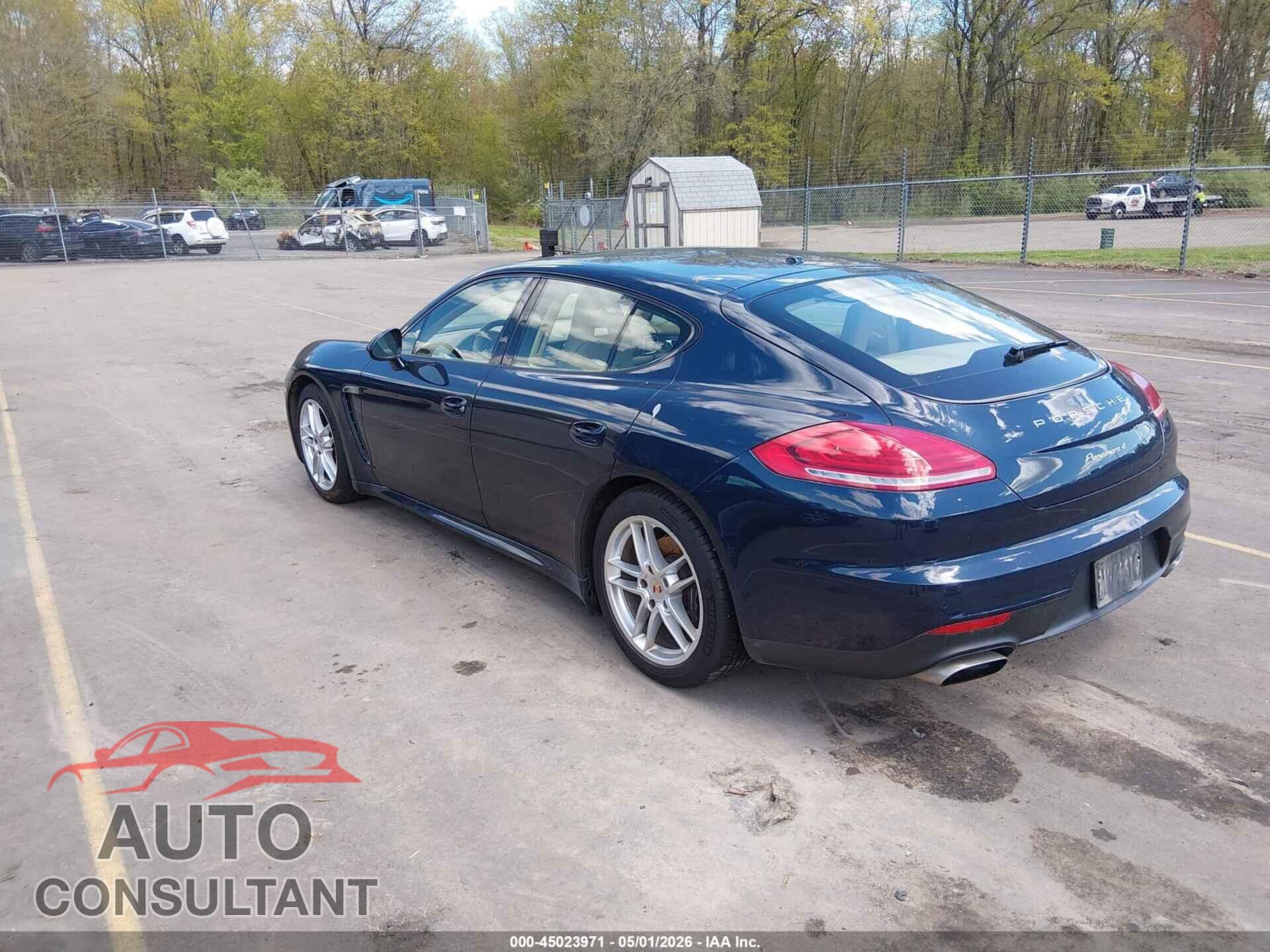 PORSCHE PANAMERA 2014 - WP0AA2A73EL009631