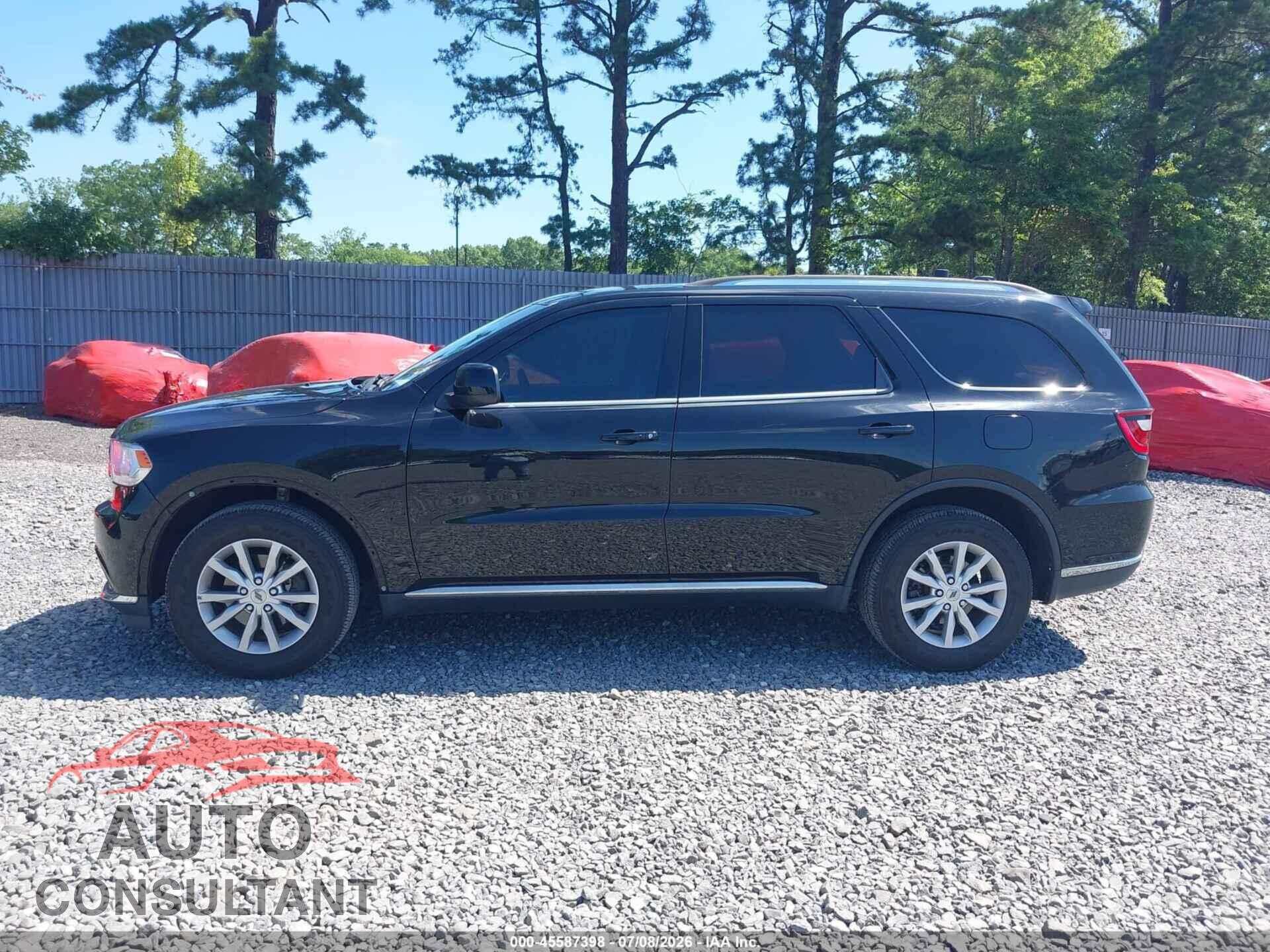 DODGE DURANGO 2019 - 1C4RDJAG3KC744464