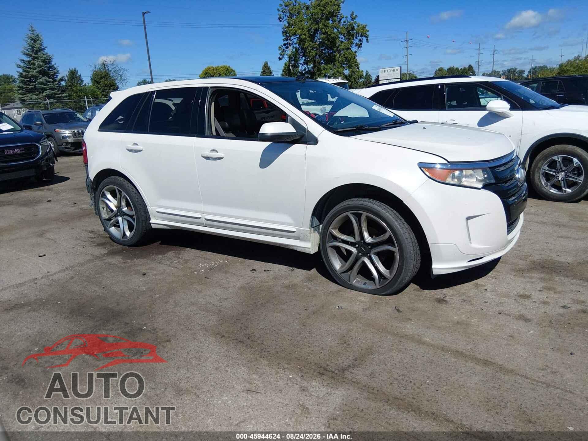 FORD EDGE 2013 - 2FMDK4AK3DBE02680