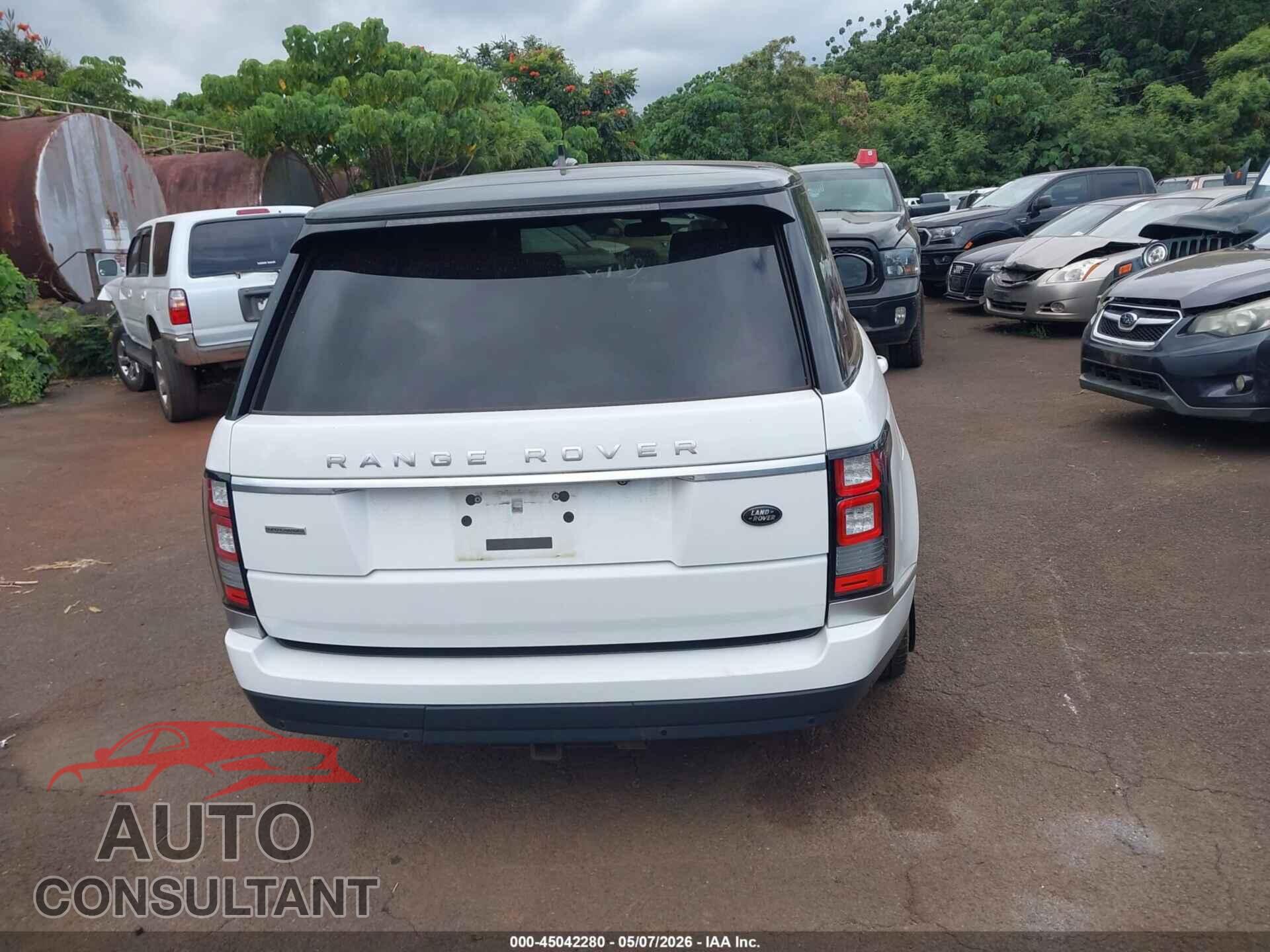 LAND ROVER RANGE ROVER 2015 - SALGS3TF0FA226514