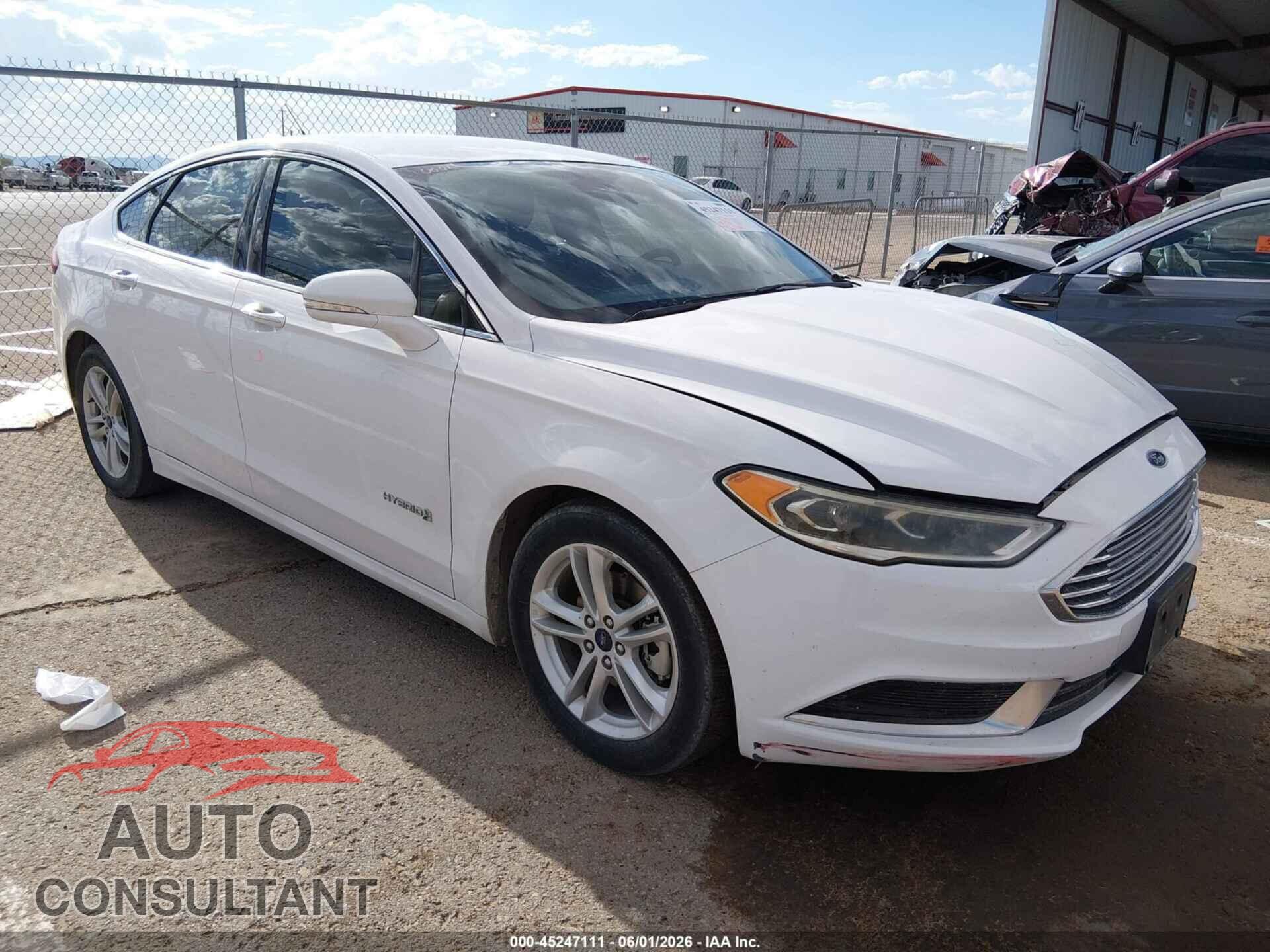 FORD FUSION HYBRID 2018 - 3FA6P0LU7JR129803