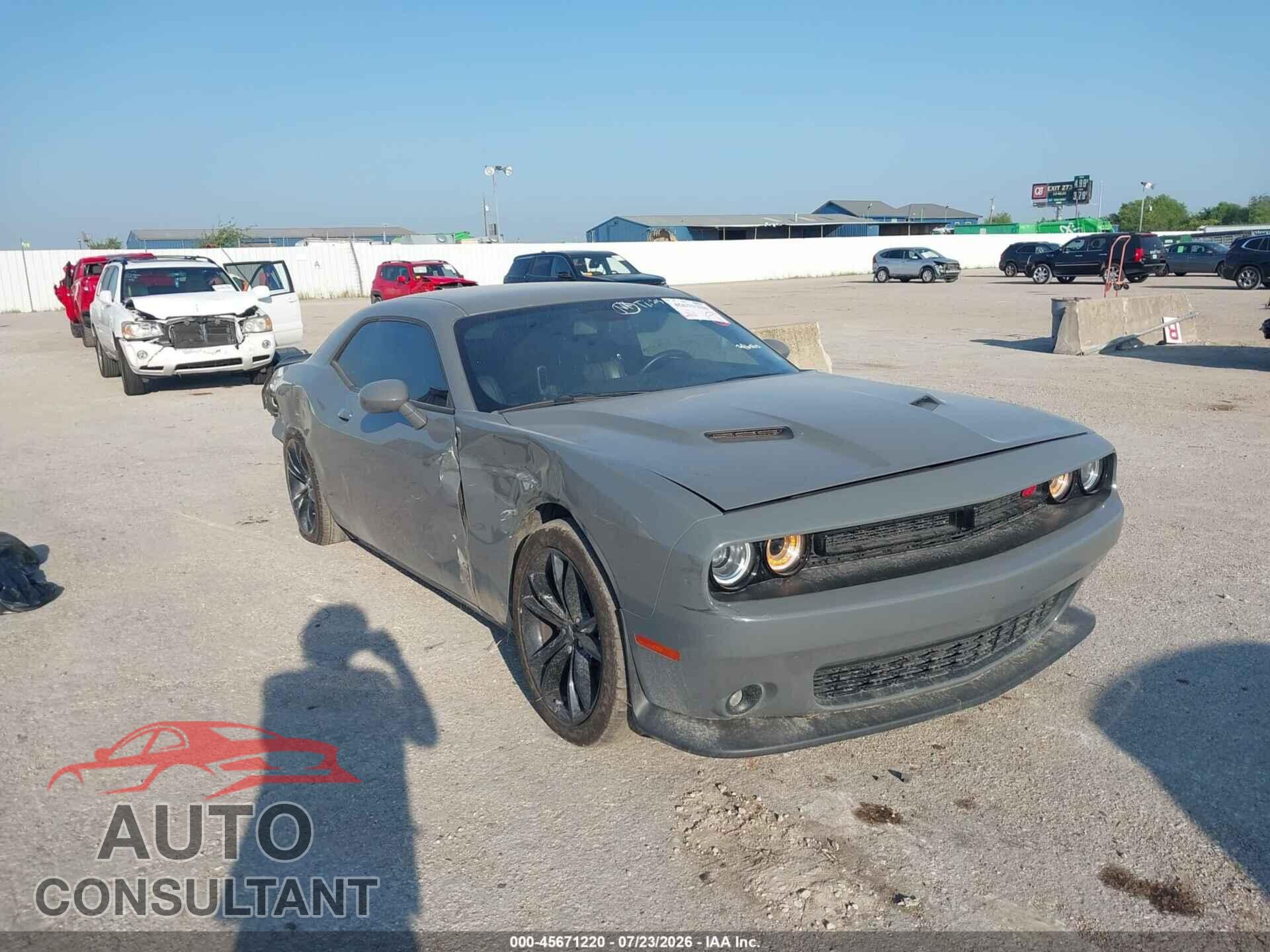 DODGE CHALLENGER 2018 - 2C3CDZAG3JH246060