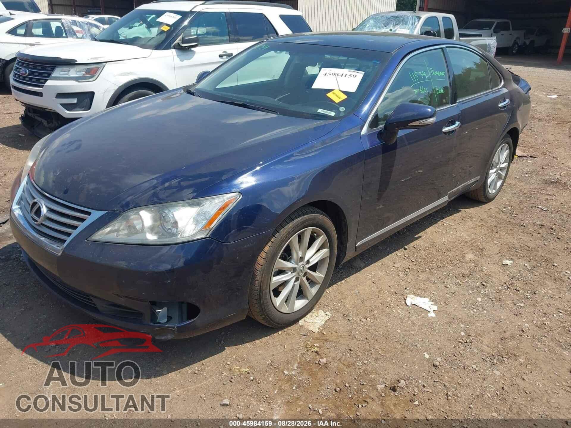 LEXUS ES 350 2011 - JTHBK1EG0B2440076