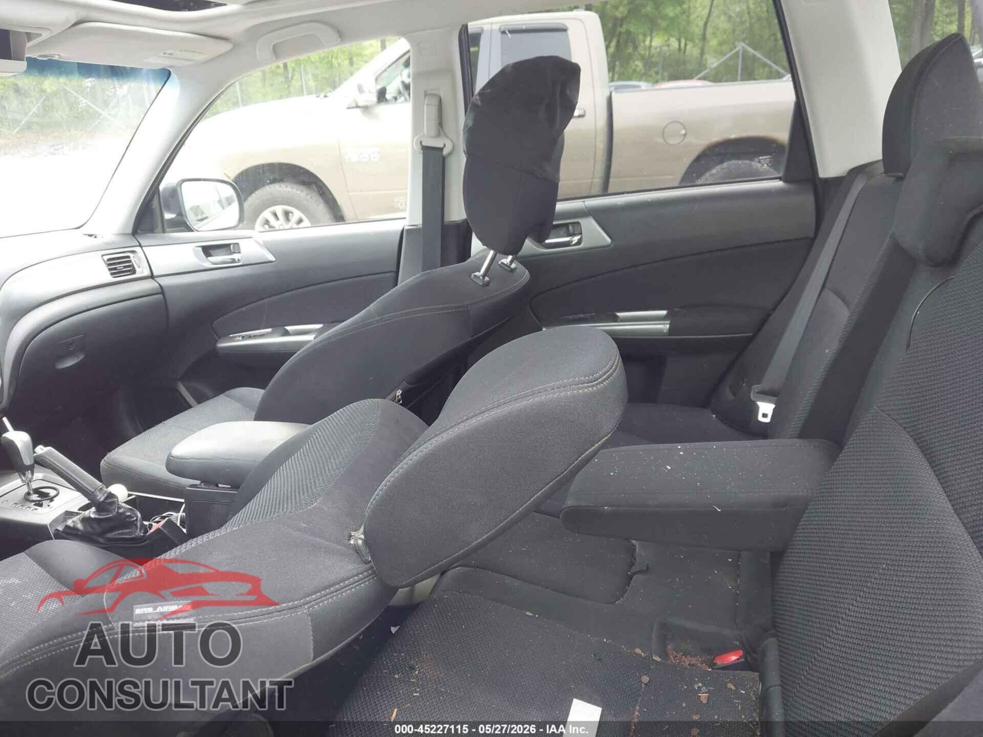 SUBARU FORESTER 2012 - JF2SHADC0CH416892