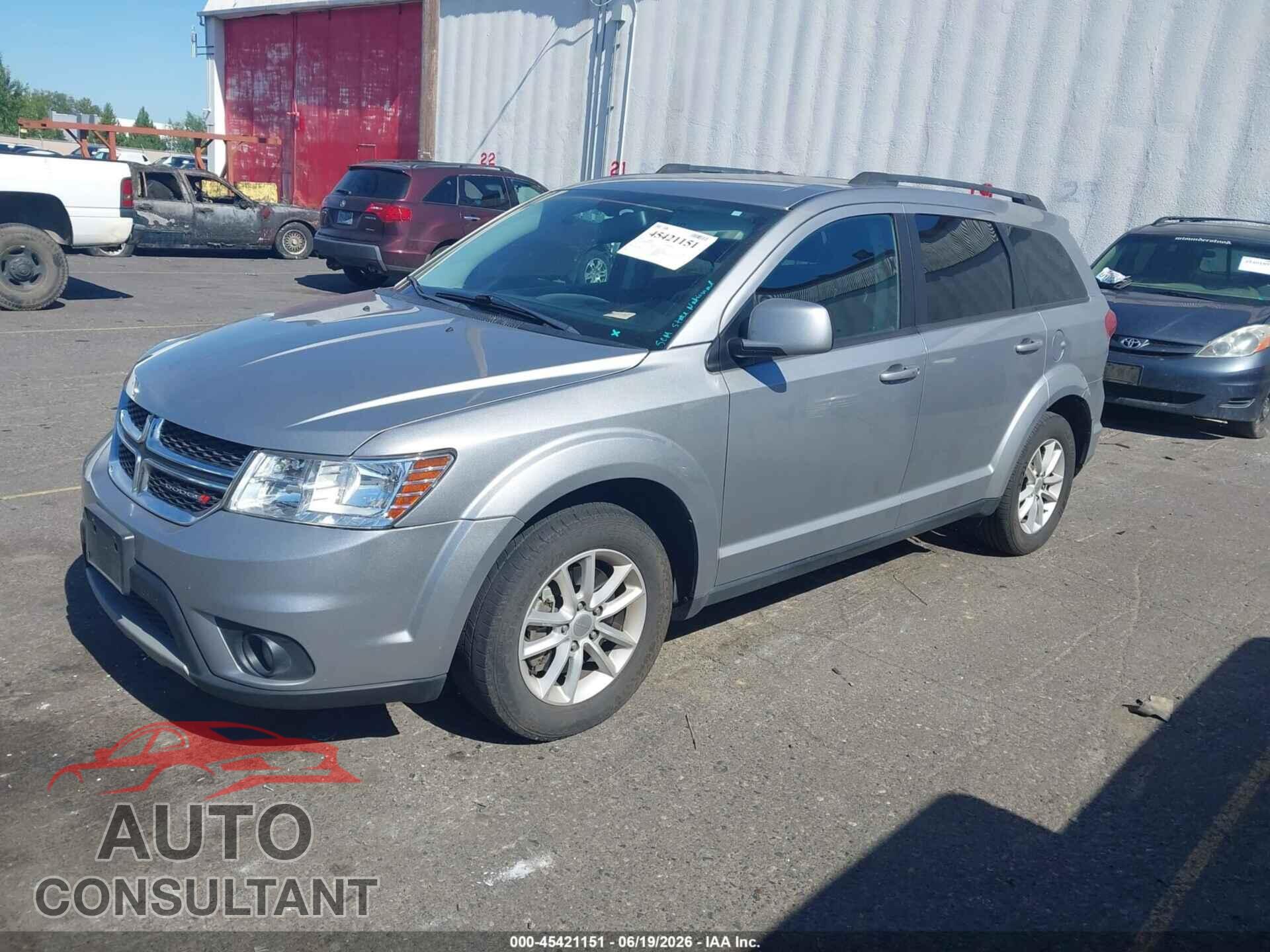 DODGE JOURNEY 2015 - 3C4PDCBB9FT632106