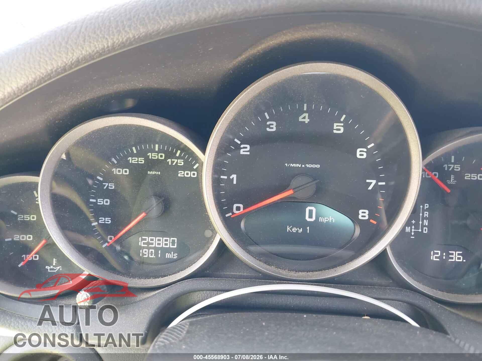 PORSCHE 911 2012 - WP0CB2A92CS754333