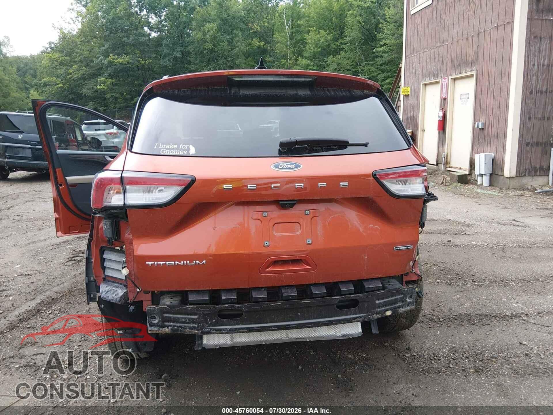 FORD ESCAPE 2020 - 1FMCU9DZ7LUA49087