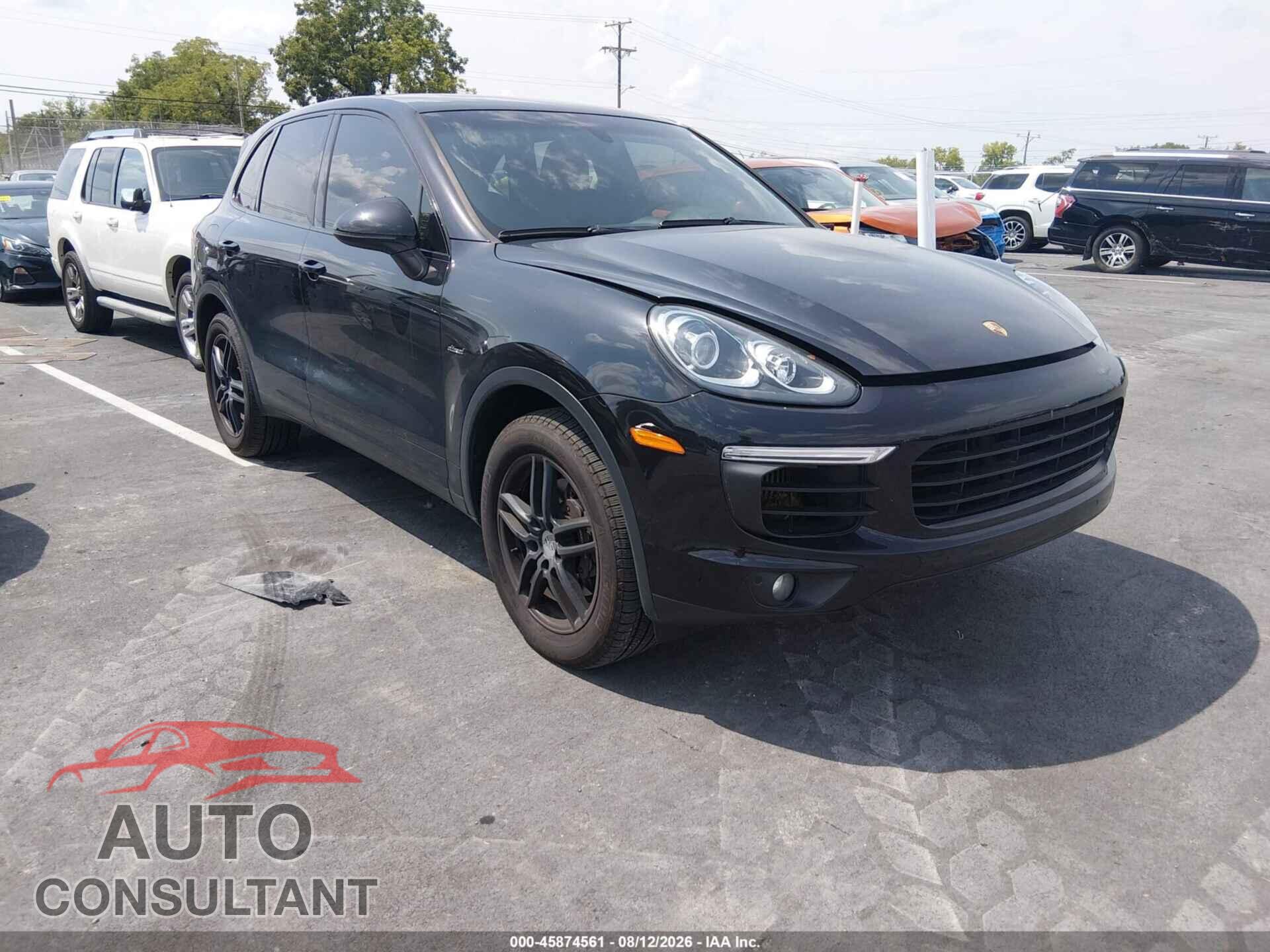 PORSCHE CAYENNE 2015 - WP1AF2A27FLA30651