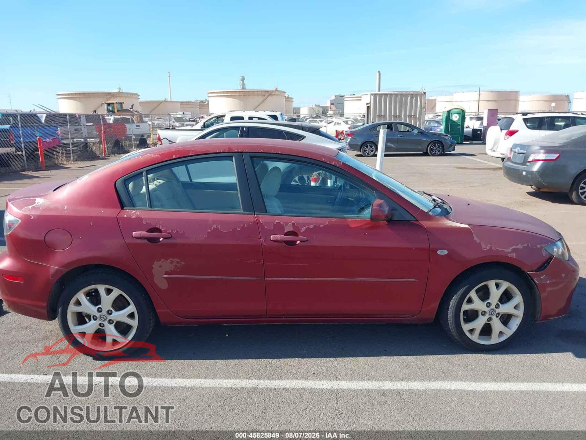 MAZDA MAZDA3 2009 - JM1BK32FX91238080