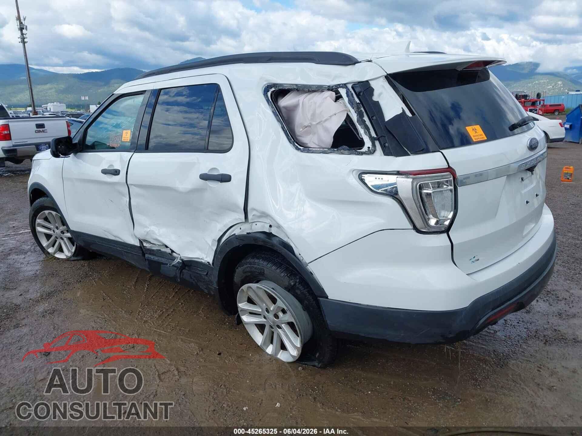 FORD EXPLORER 2016 - 1FM5K8B84GGB37067