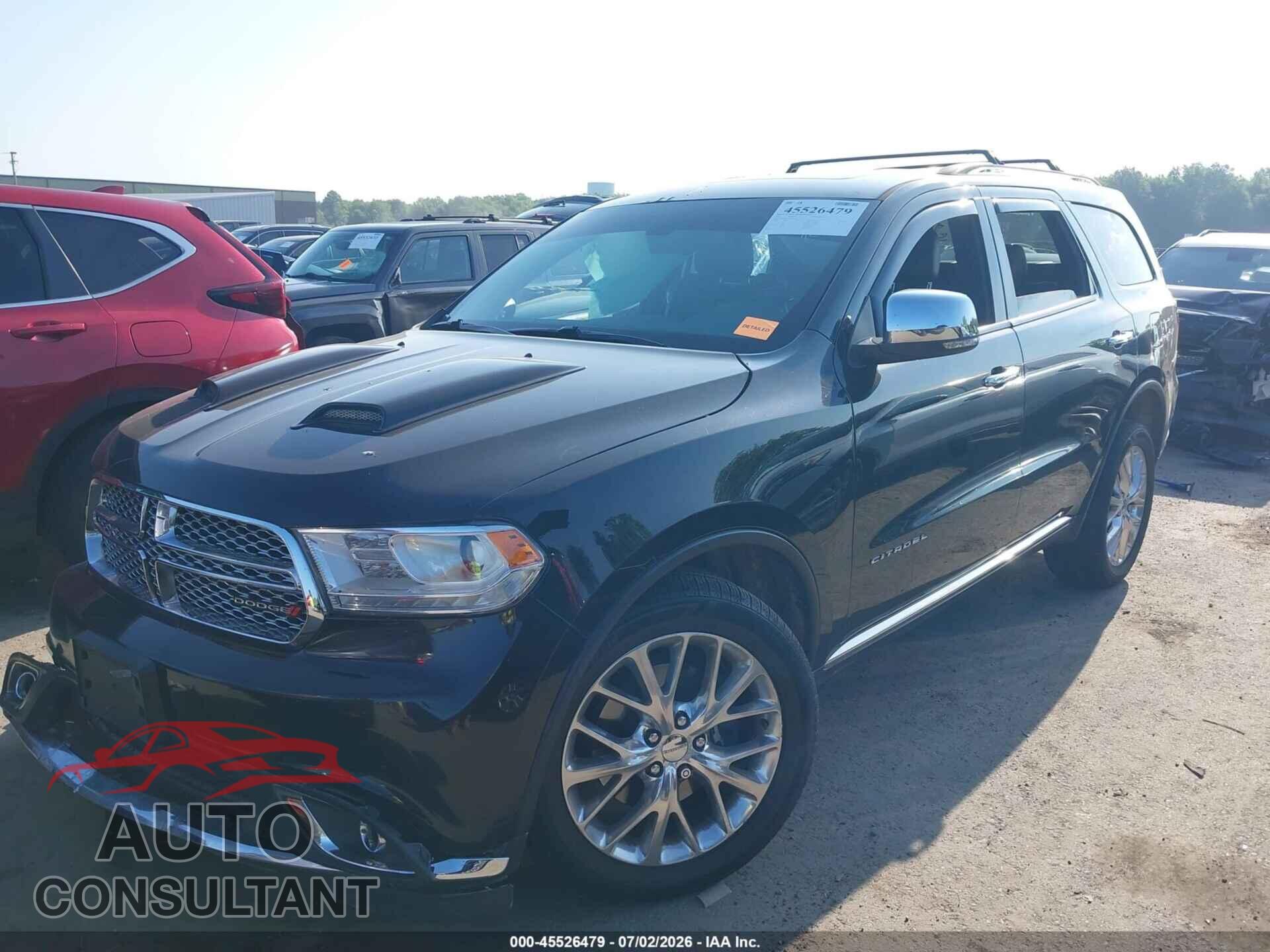 DODGE DURANGO 2015 - 1C4RDJEGXFC908261