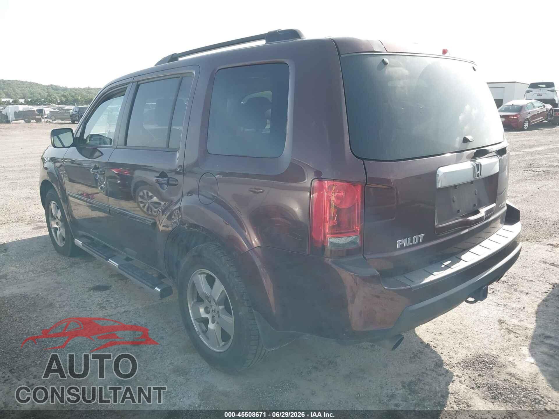 HONDA PILOT 2011 - 5FNYF3H67BB014431