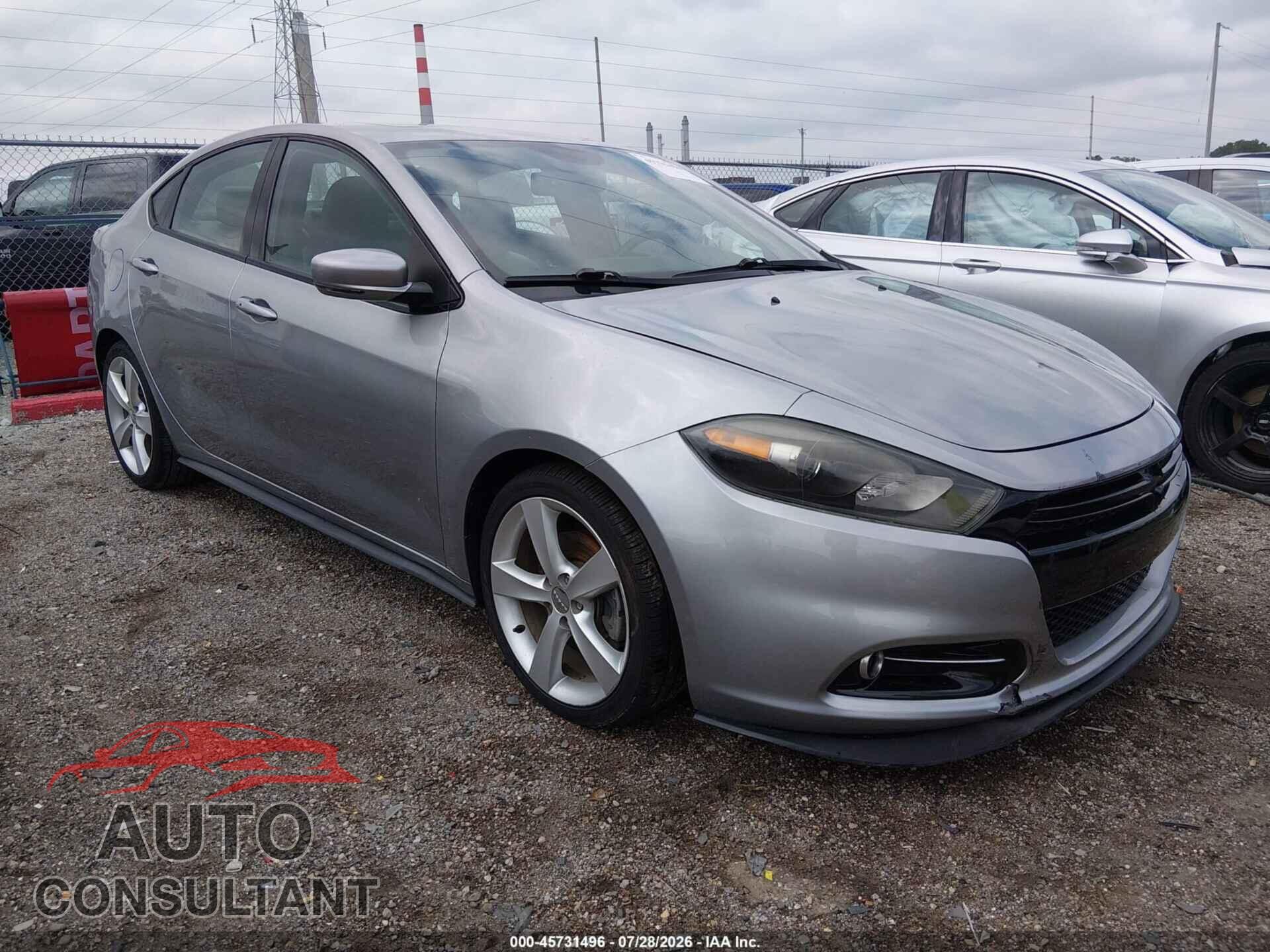 DODGE DART 2014 - 1C3CDFEB1ED833342