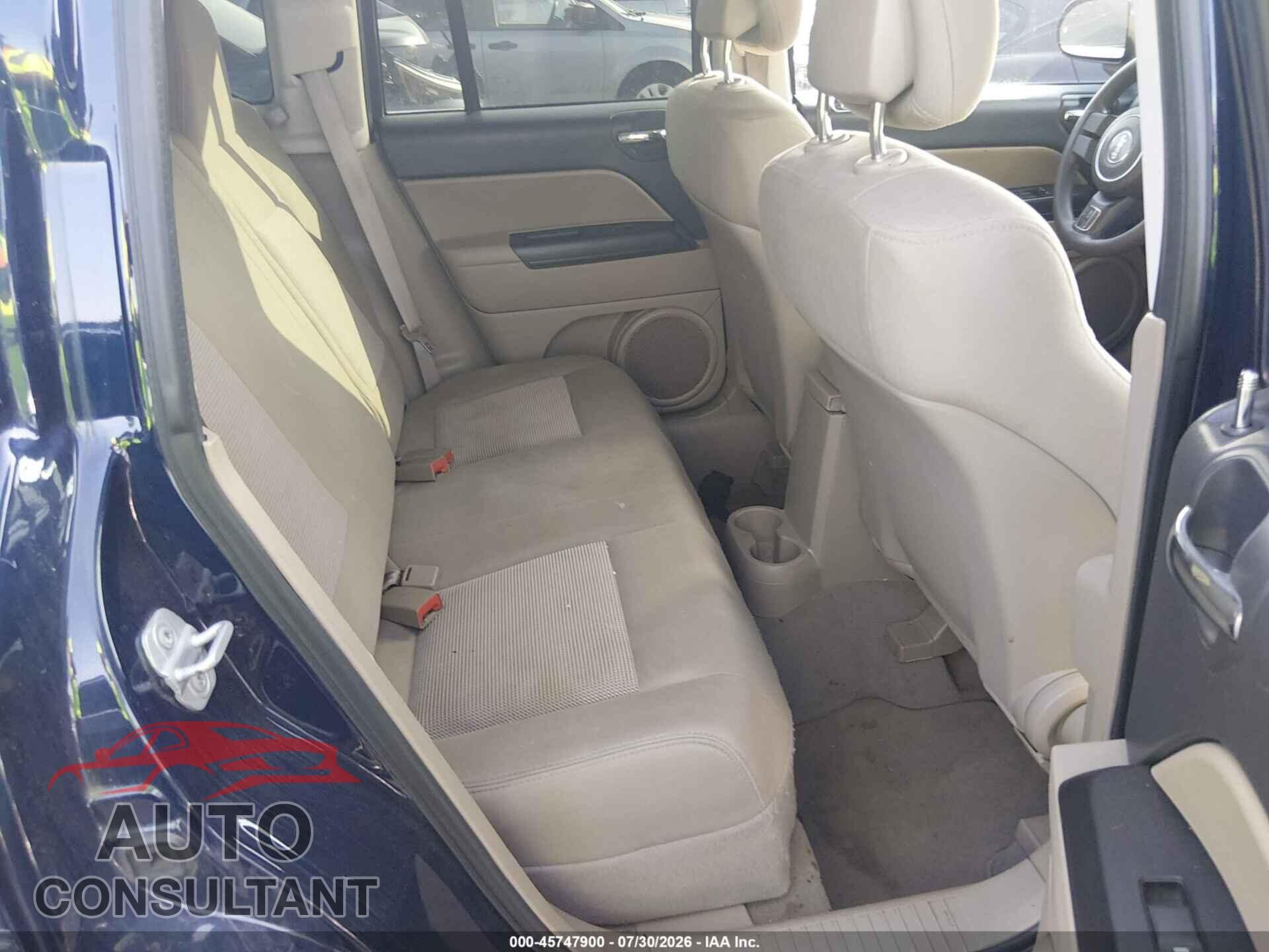 JEEP COMPASS 2012 - 1C4NJCBA0CD622511