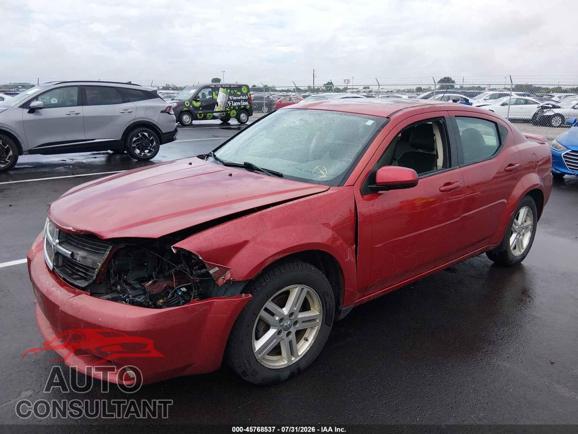 DODGE AVENGER 2010 - 1B3CC5FB2AN114999