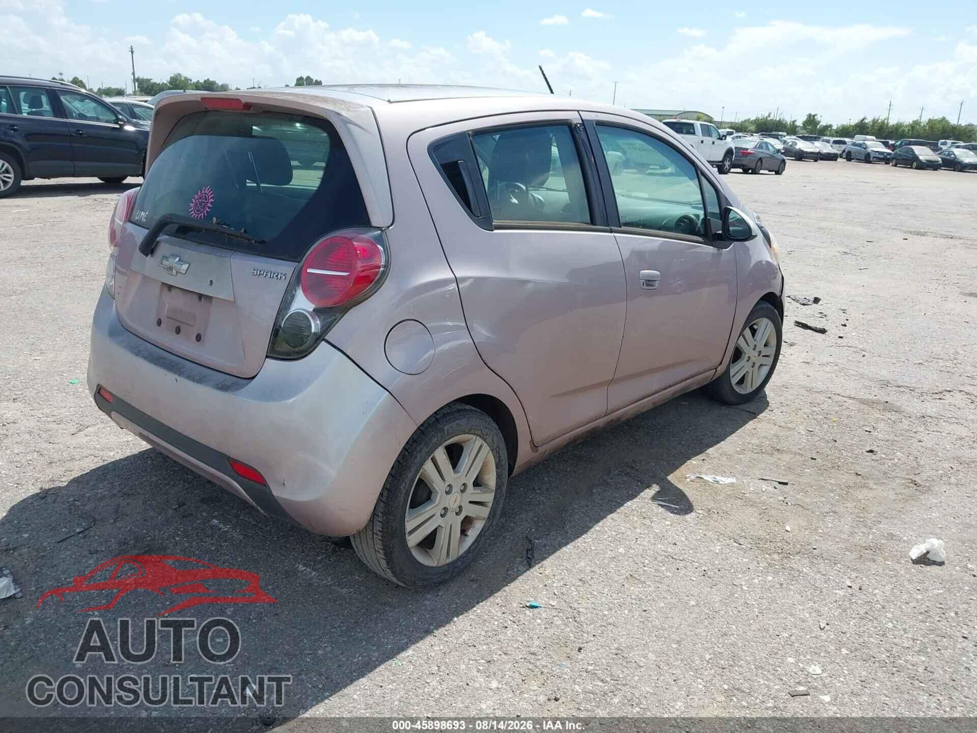 CHEVROLET SPARK 2013 - KL8CB6S94DC558808