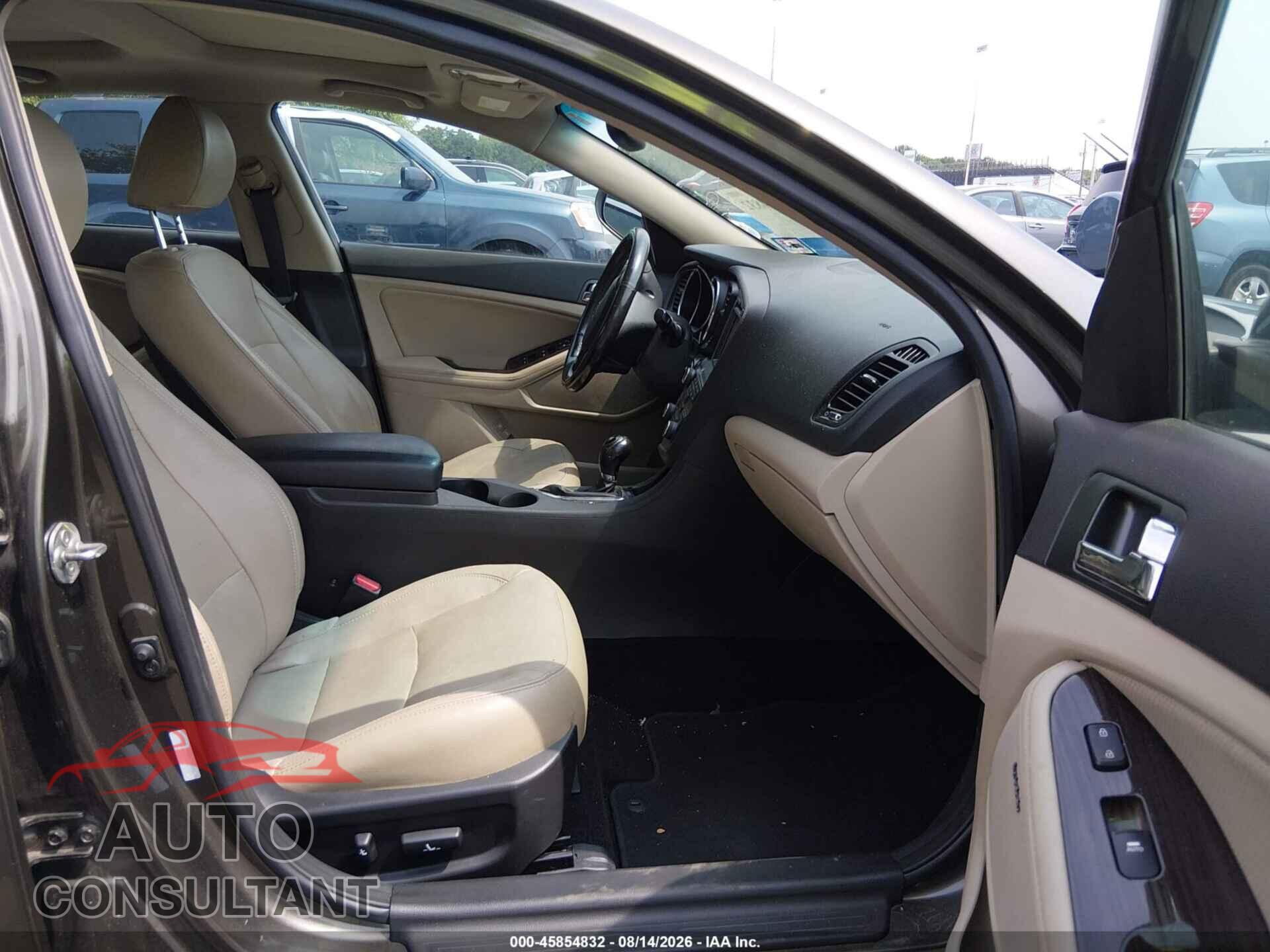 KIA OPTIMA 2013 - 5XXGN4A74DG209801