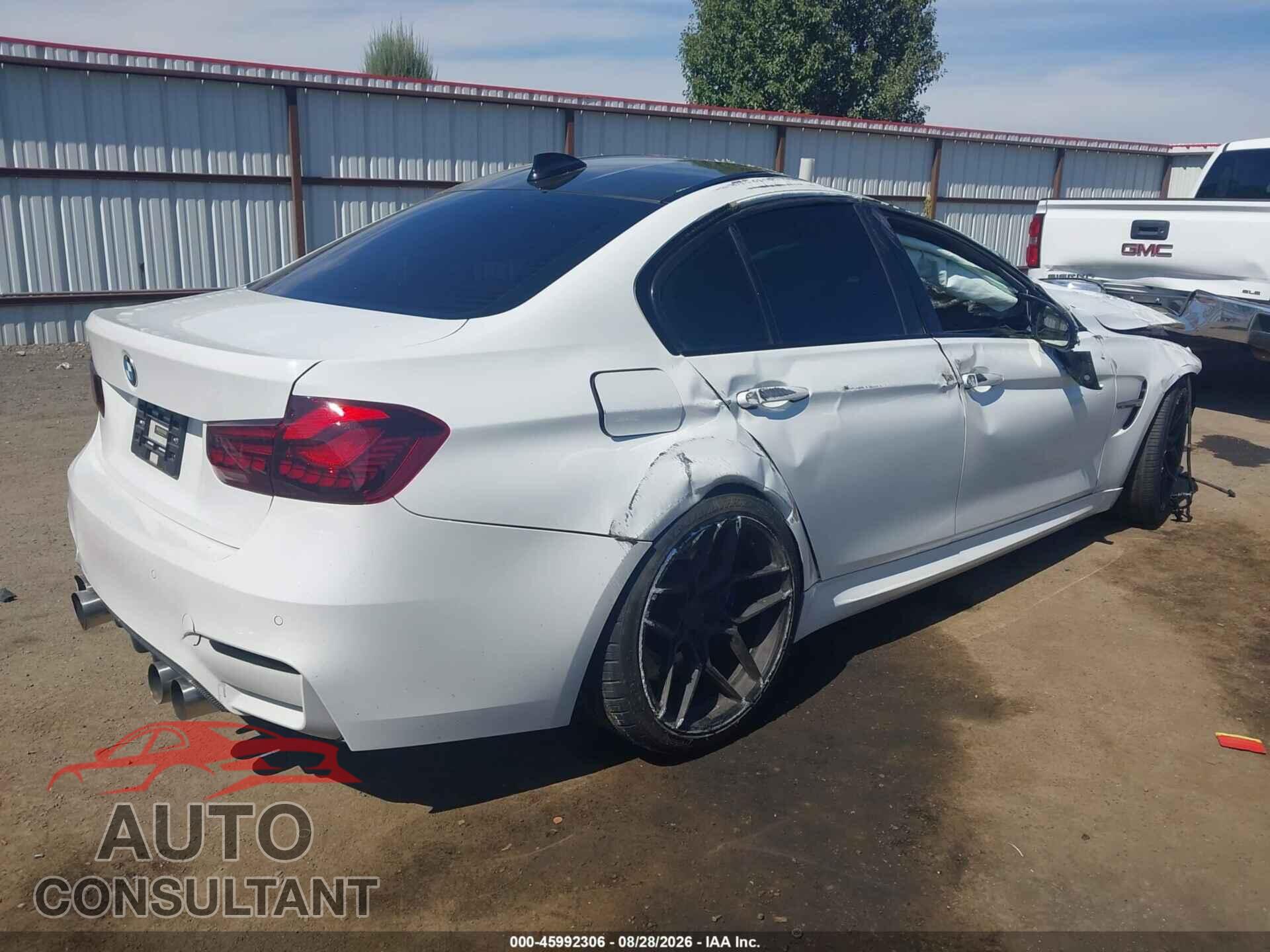 BMW M3 2016 - WBS8M9C59G5D31249