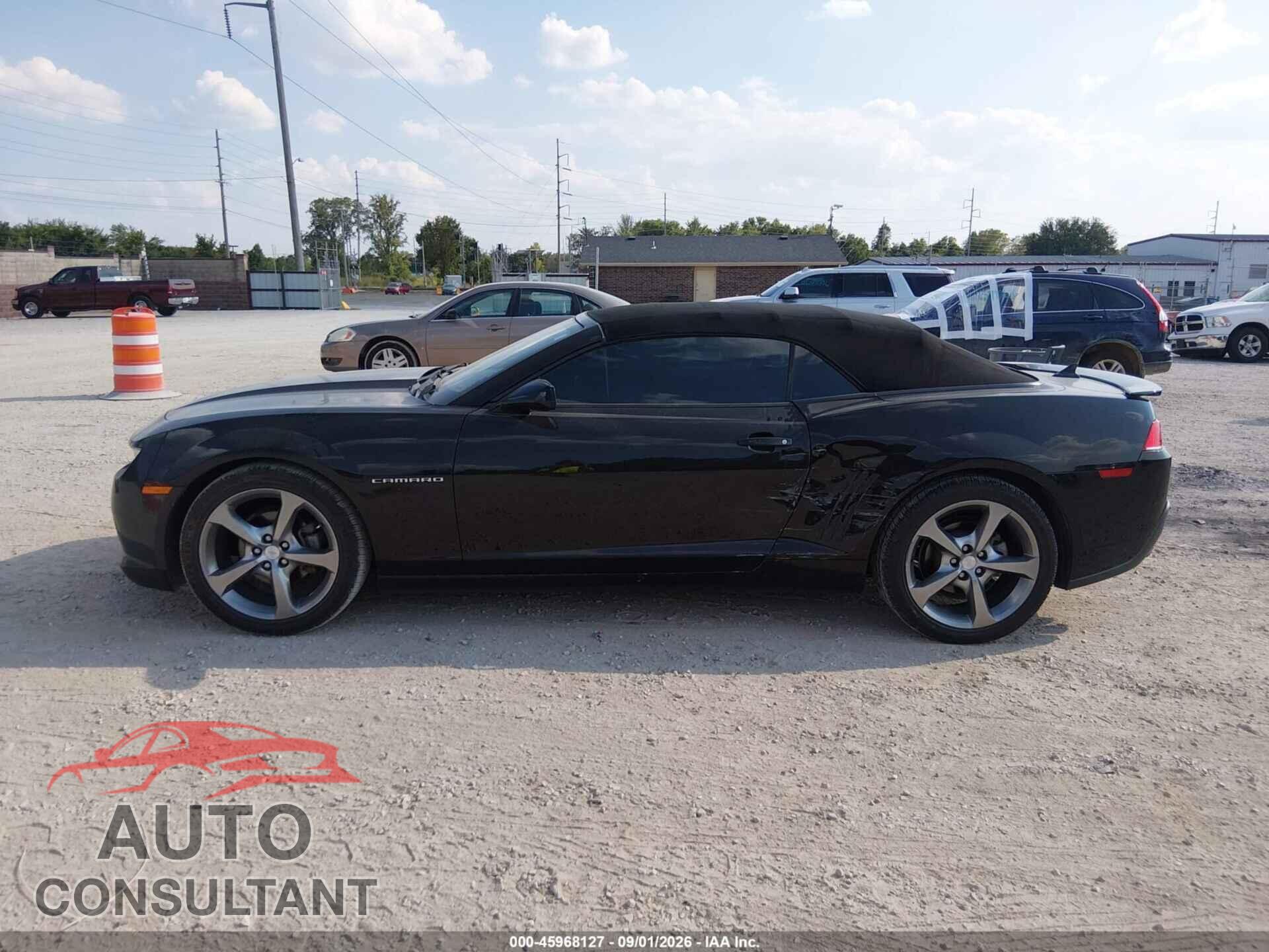 CHEVROLET CAMARO 2014 - 2G1FB3D38E9295915