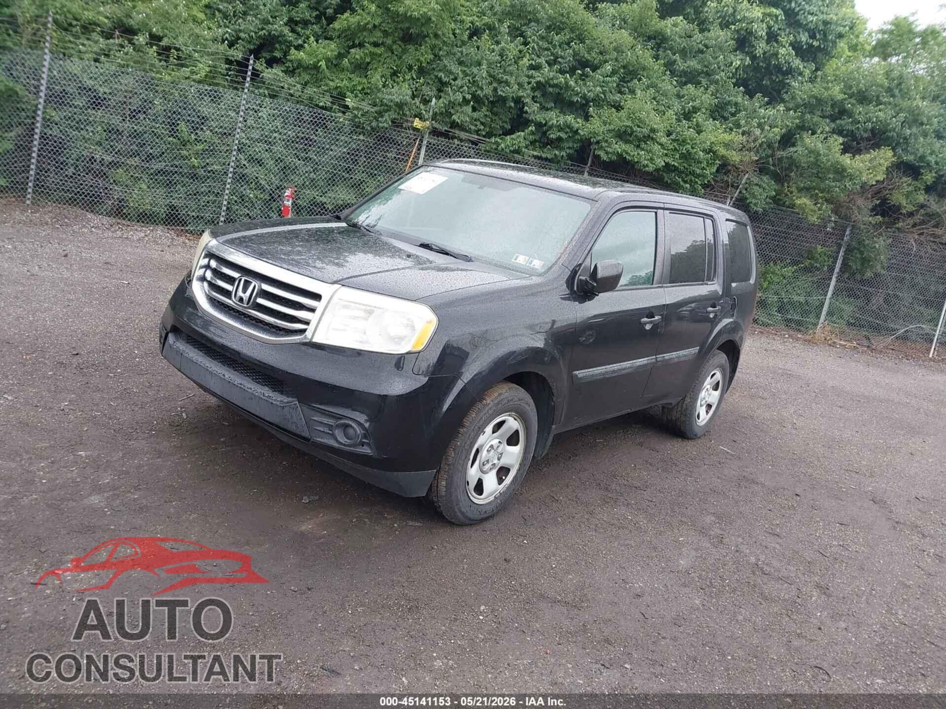 HONDA PILOT 2014 - 5FNYF4H23EB054688