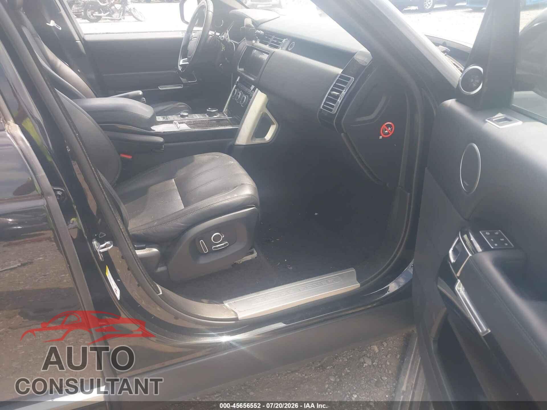 LAND ROVER RANGE ROVER 2017 - SALGS2FV1HA369312