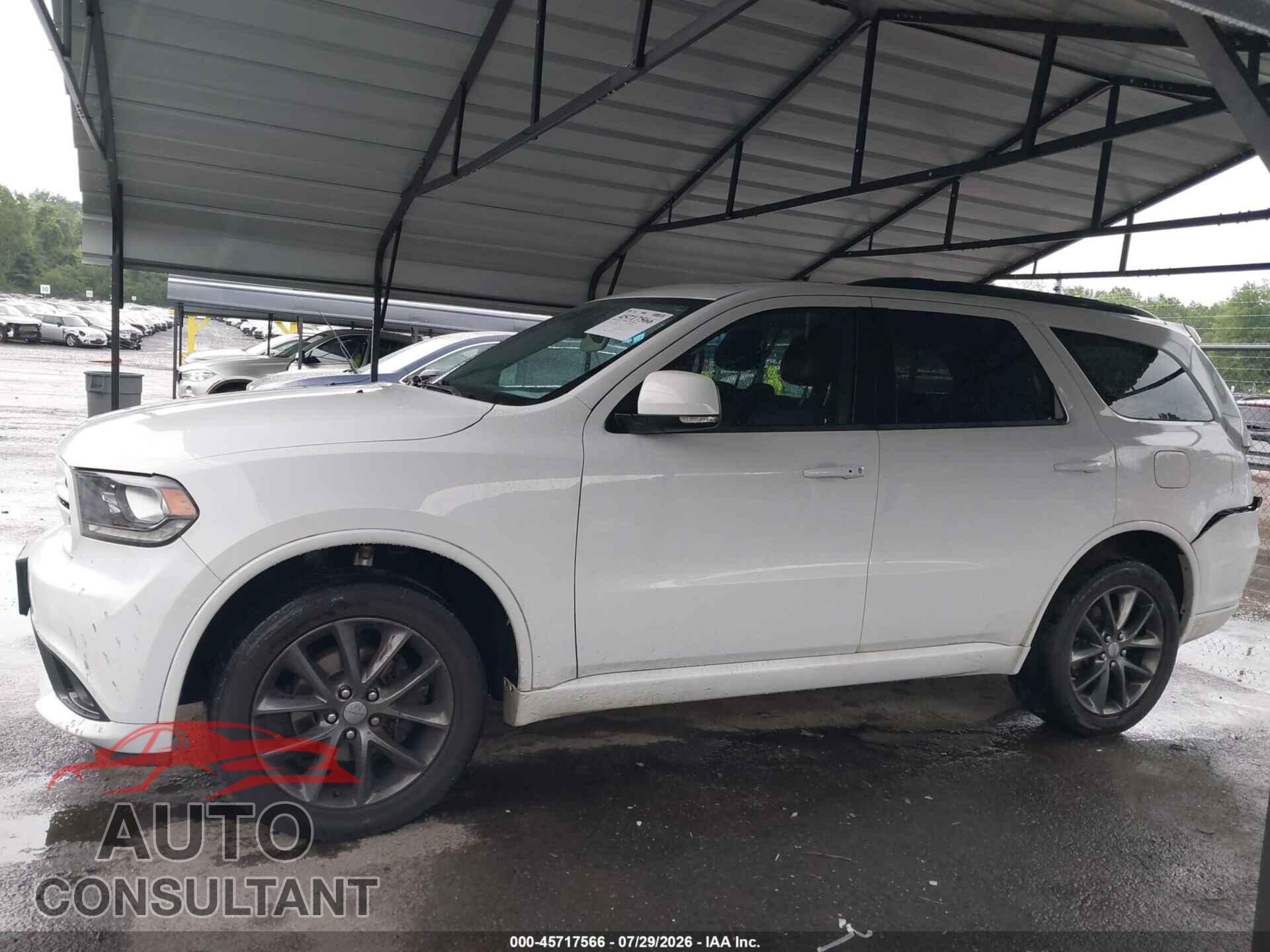 DODGE DURANGO 2017 - 1C4RDJDGXHC820976