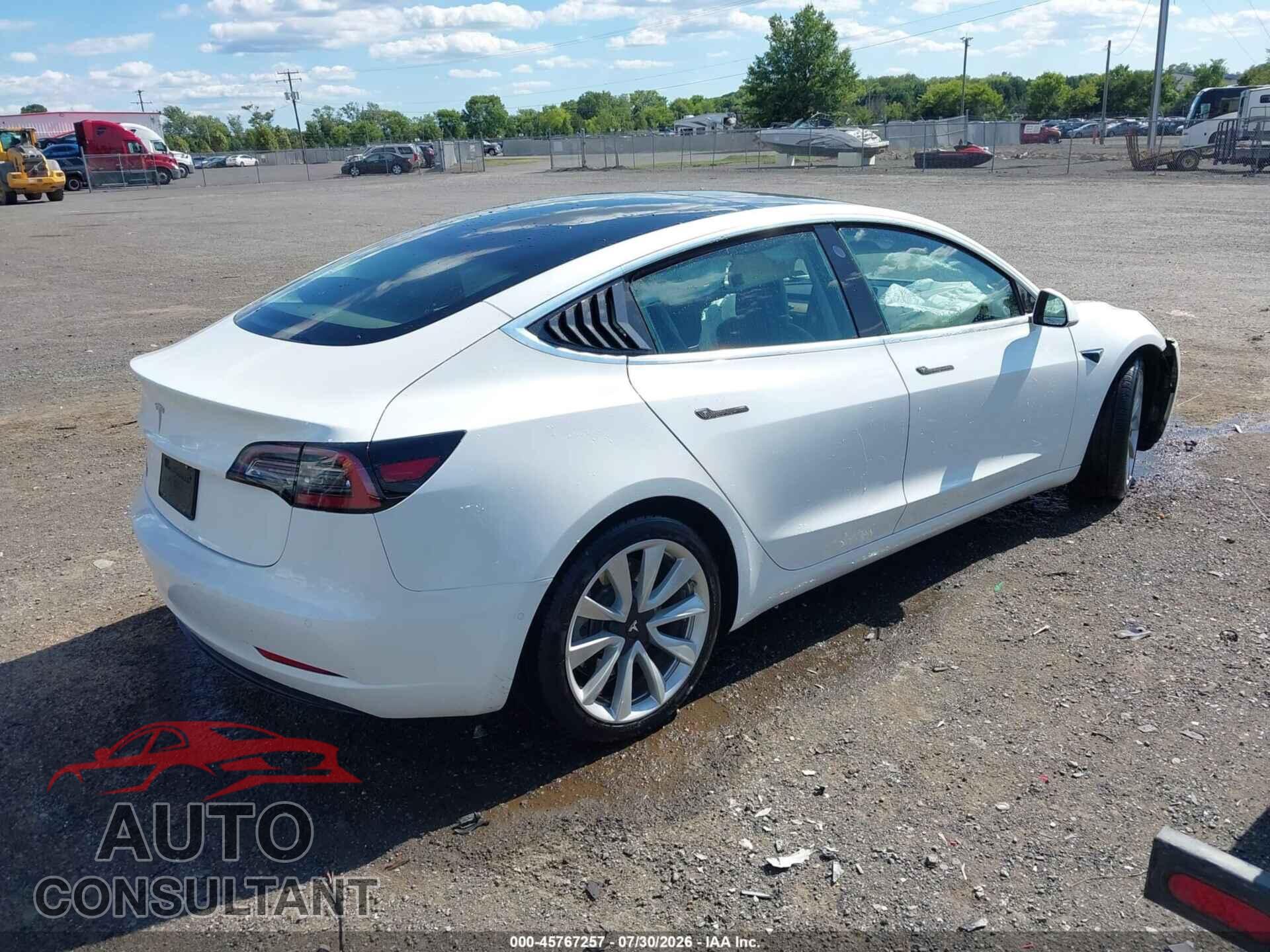 TESLA MODEL 3 2019 - 5YJ3E1EA9KF338376