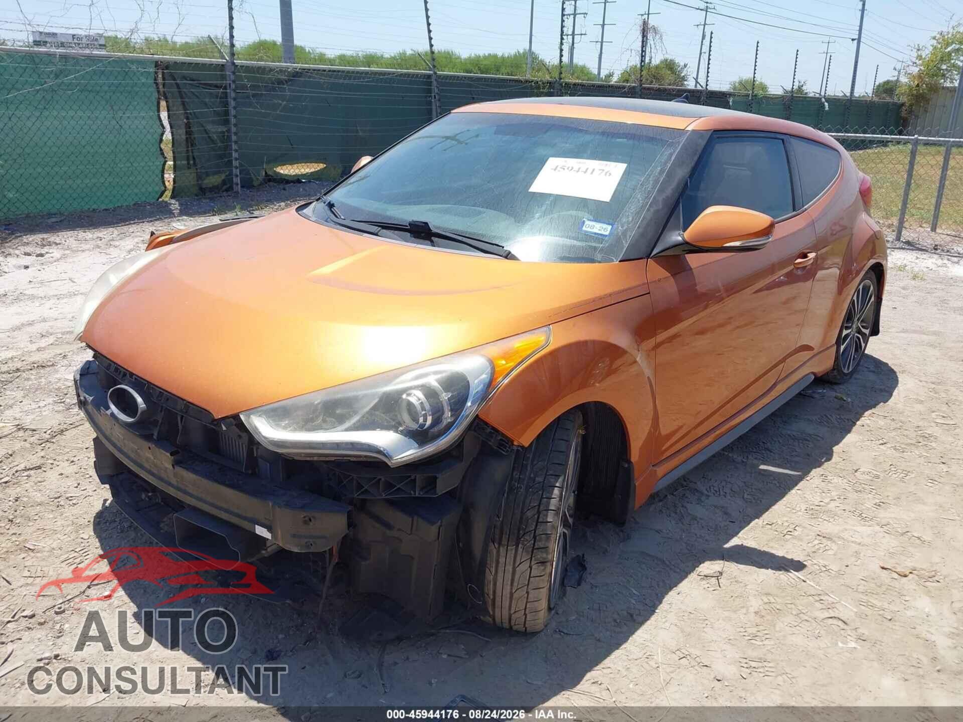 HYUNDAI VELOSTER 2016 - KMHTC6AE3GU287432