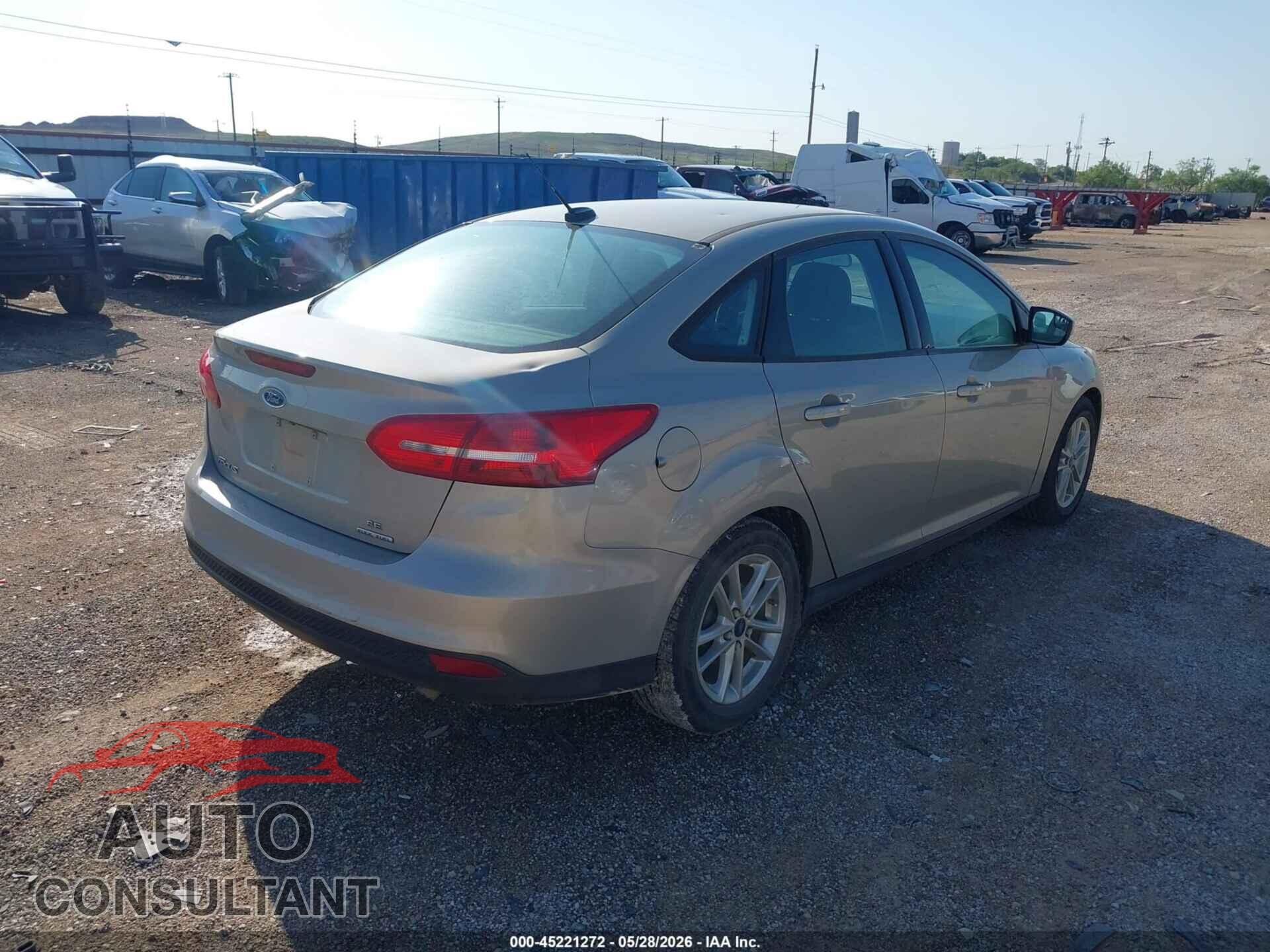 FORD FOCUS 2016 - 1FADP3F29GL224731