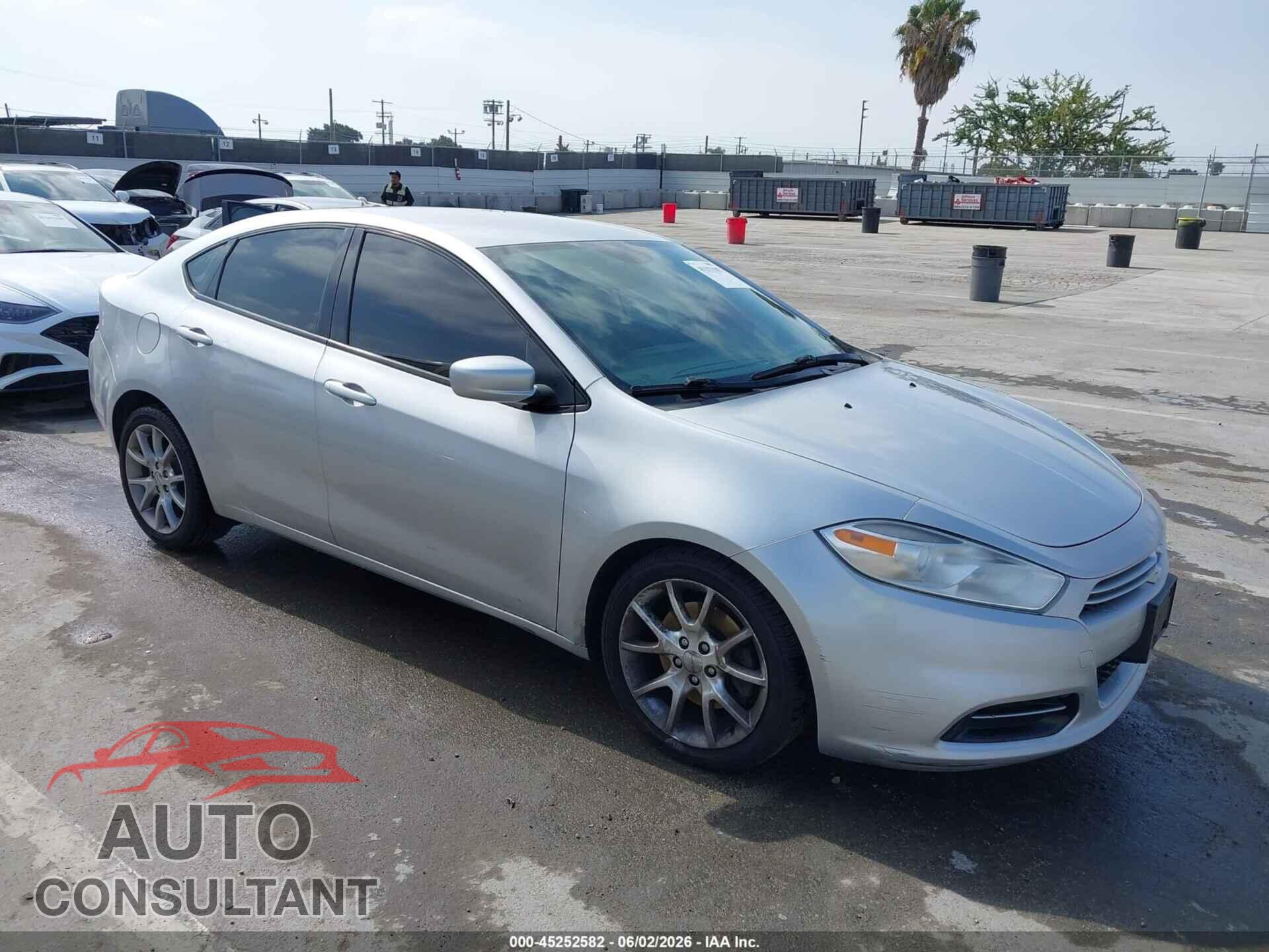 DODGE DART 2013 - 1C3CDFBH5DD135145